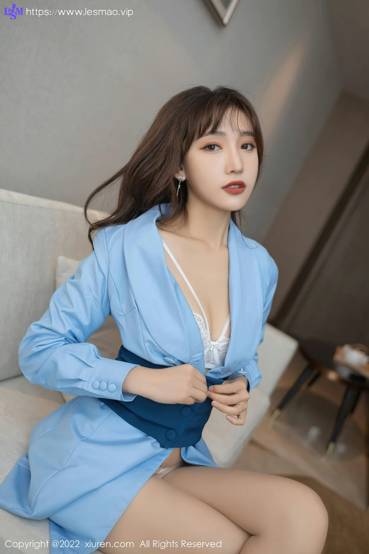 XiuRen 秀人 No.4461 心理咨询师角色扮演 陆萱萱 性感写真1 - 14
