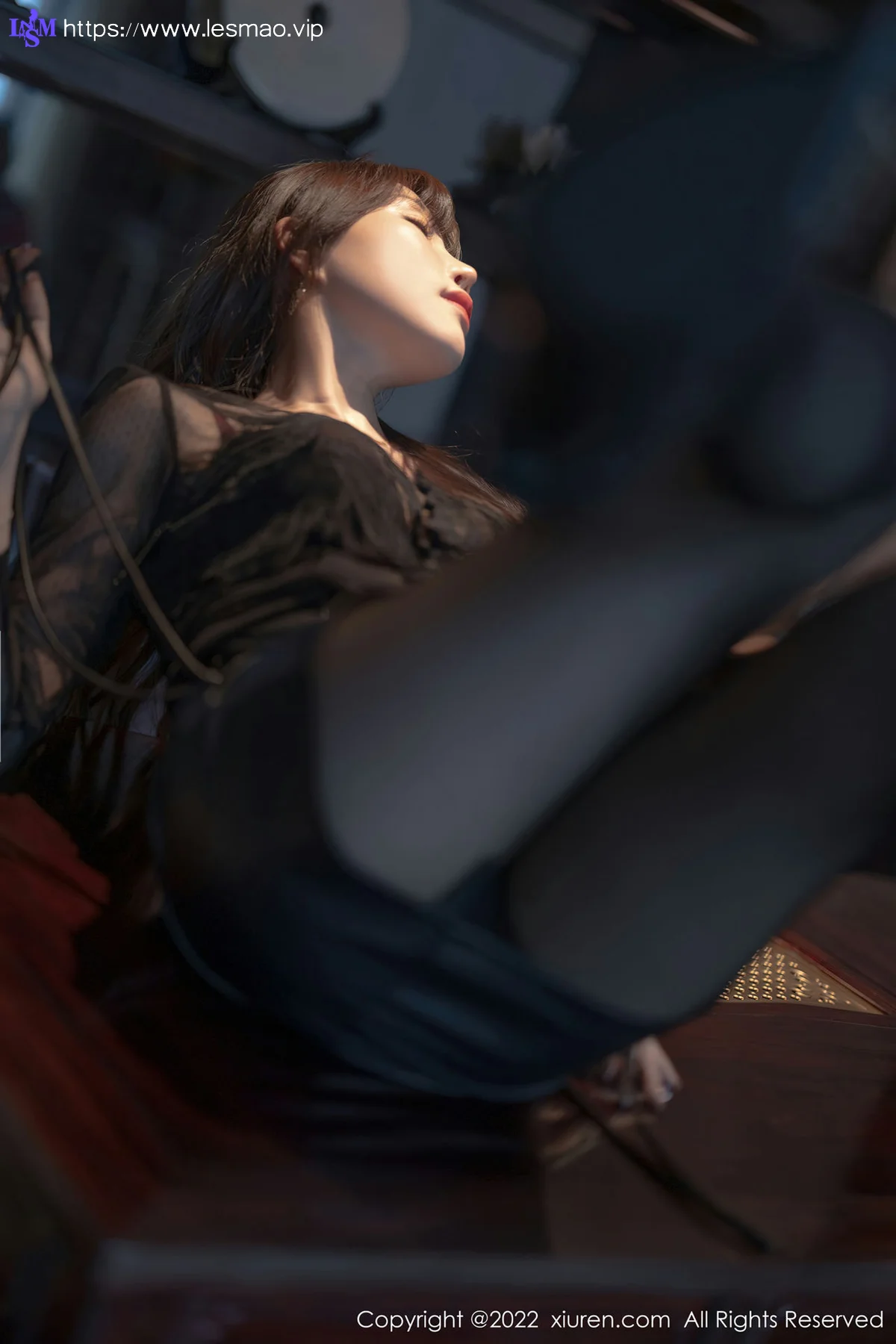XiuRen 秀人 No.4462 轻透黑色网纱 芝芝Booty 性感写真1 - 29
