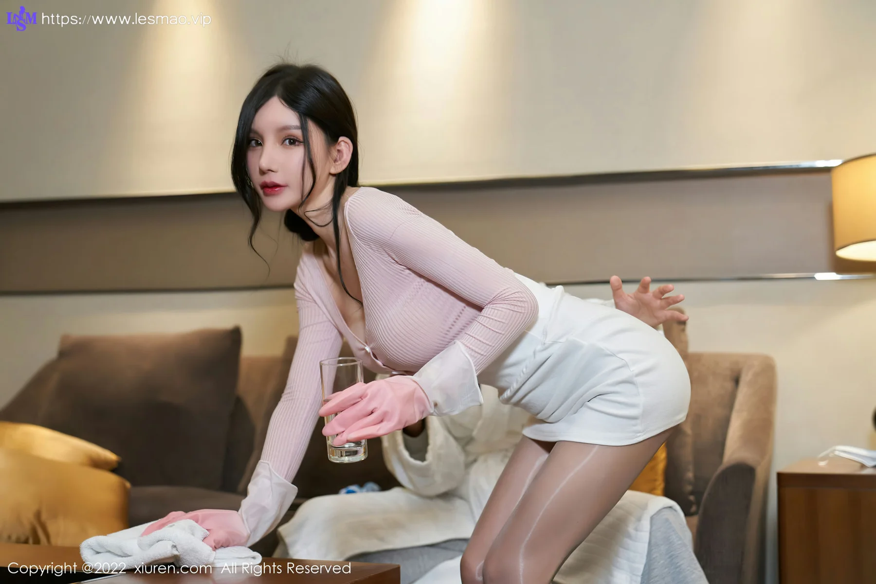 XiuRen 秀人 No.4468 上门女佣角色扮演 周于希Sally 性感写真111 - 29