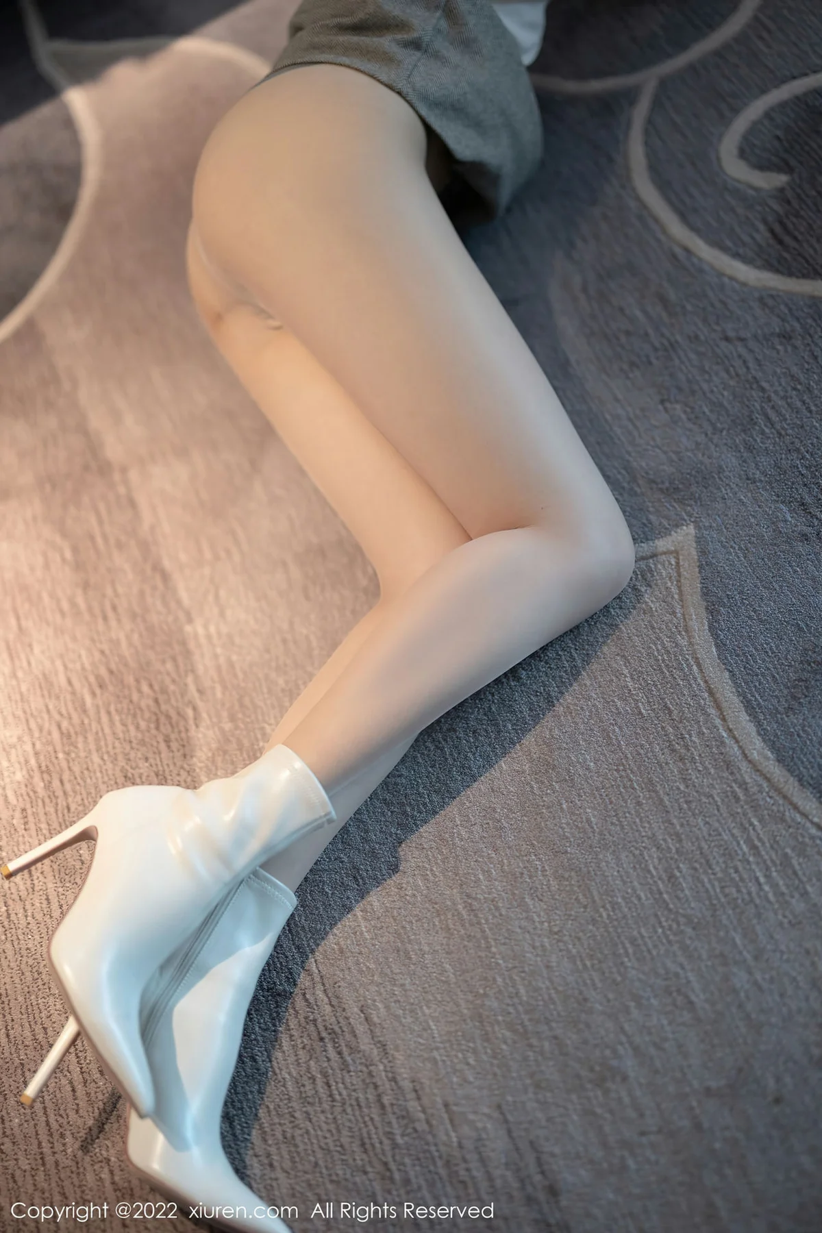 XiuRen 秀人 No.4474 黄色蕾丝内衣 芝芝Booty 性感写真1 - 35