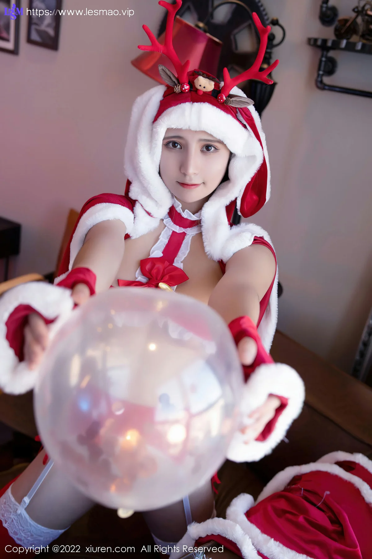 XiuRen 秀人 No.4475 兔耳血滴子 久久Aimee 性感写真33 - 32