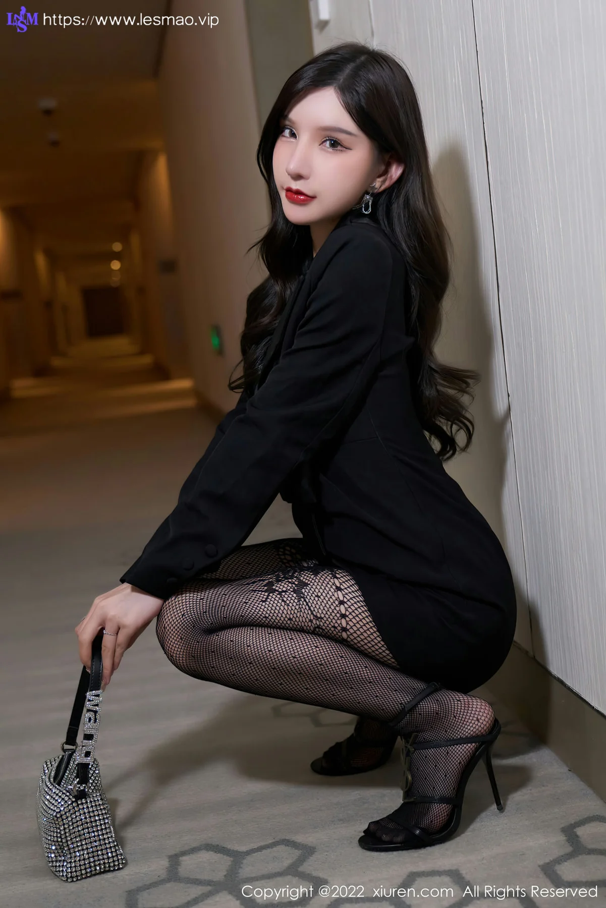 XiuRen 秀人 No.4486 网格丝袜 周于希Sally 性感写真111 - 12