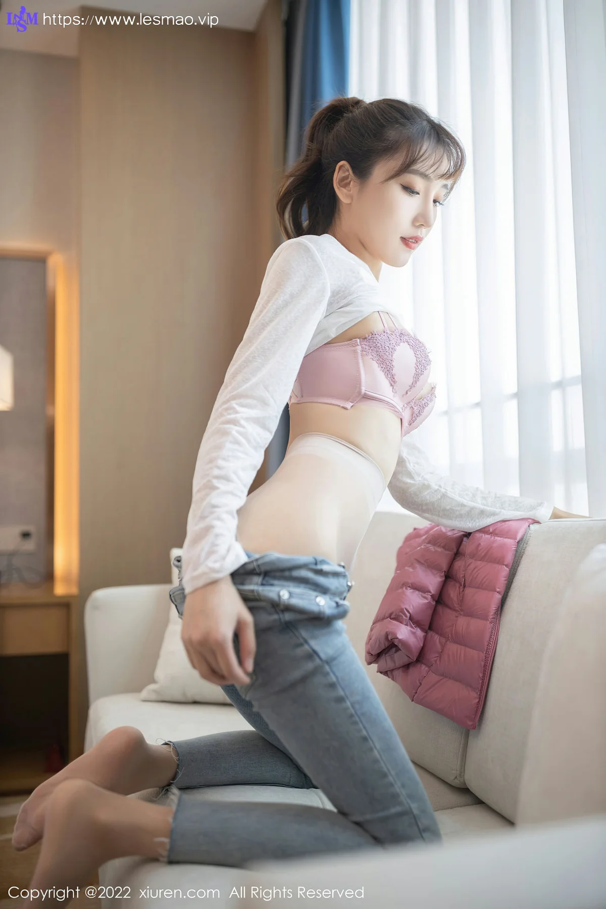 XiuRen 秀人 No.4493 外卖配送员角色扮演 陆萱萱 性感写真1 - 37