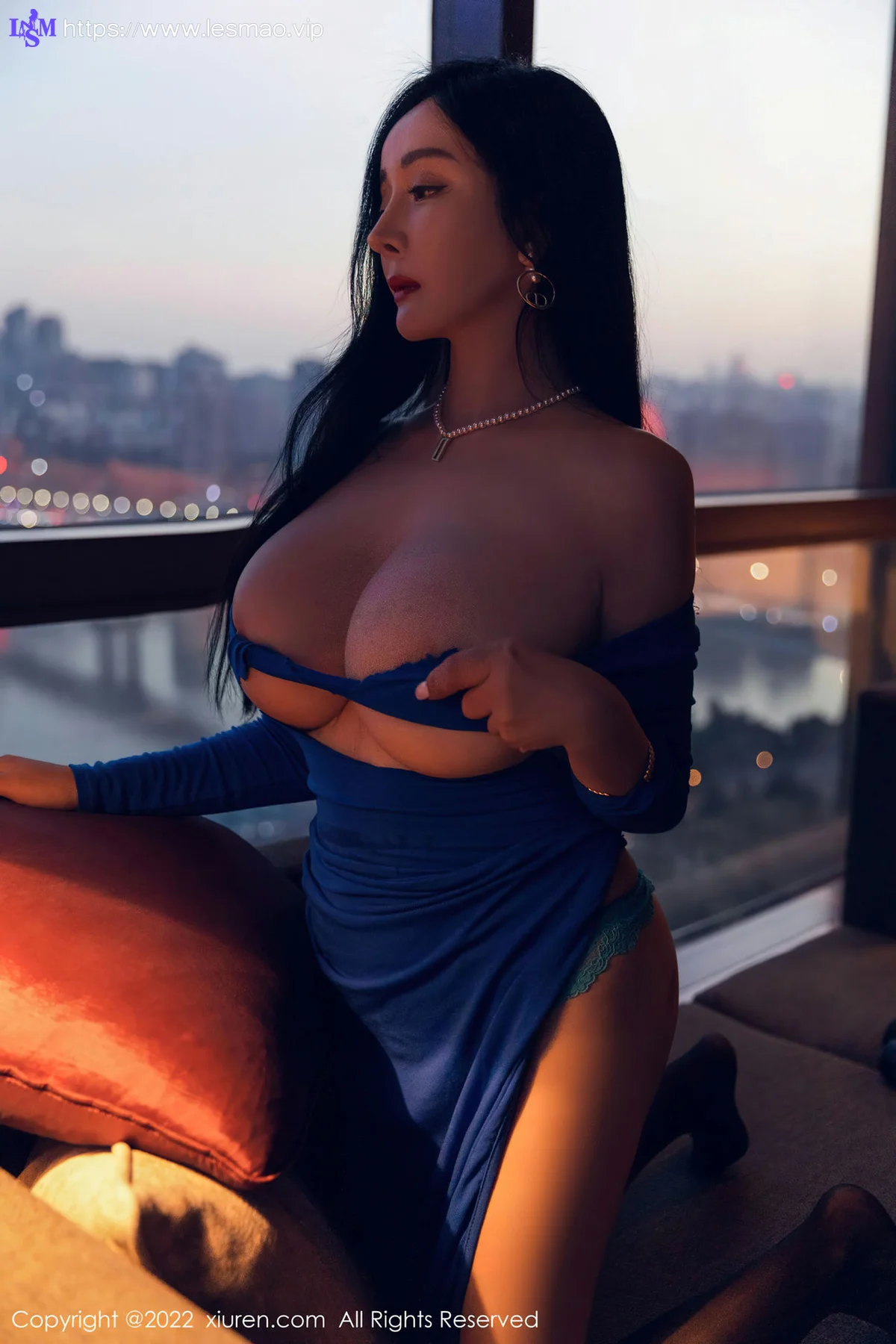 XiuRen 秀人 No.4496 魅惑黑丝 允爾 性感写真1 - 34
