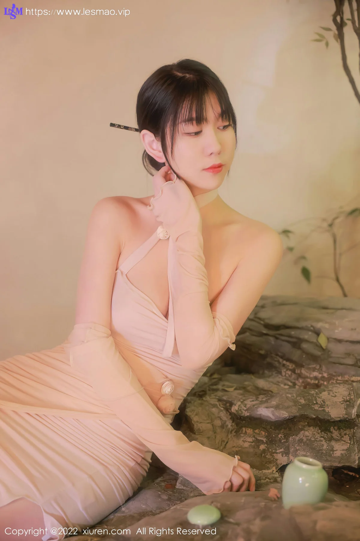 XiuRen 秀人 No.4503 温泉户外主题 李雅柔182CM 性感写真3 - 14