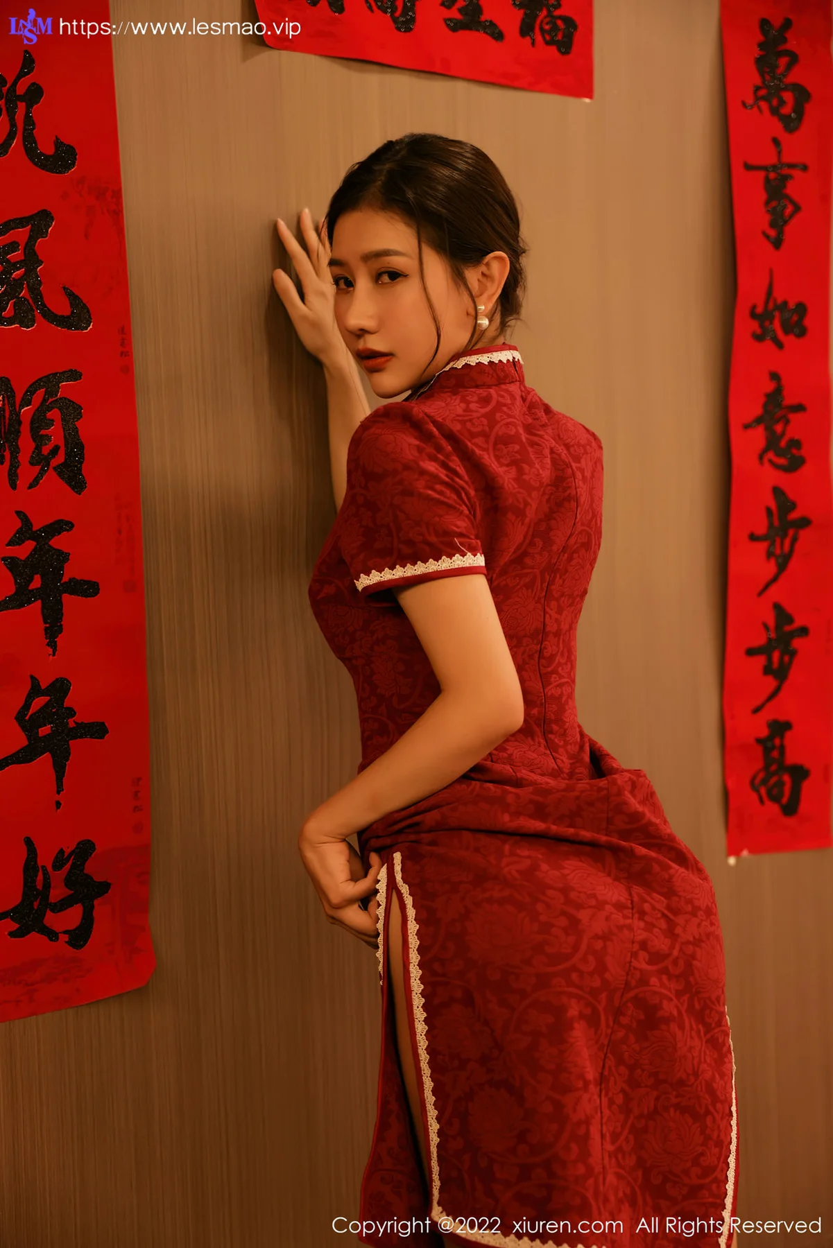 XiuRen 秀人 No.4508 韵味旗袍 尹甜甜 性感写真1 - 11