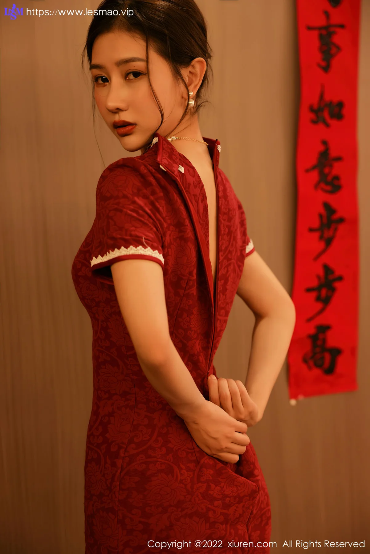 XiuRen 秀人 No.4508 韵味旗袍 尹甜甜 性感写真1 - 13
