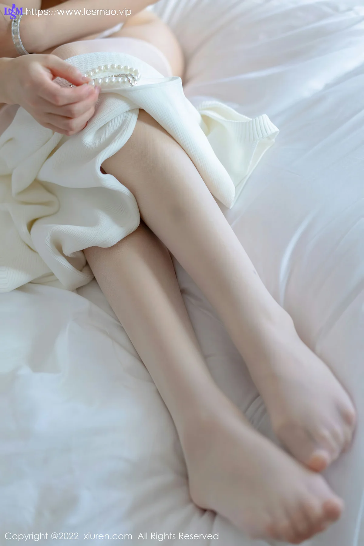 XiuRen 秀人 No.4514 白色丝袜 朱可儿Flora 三亚旅拍33 - 51