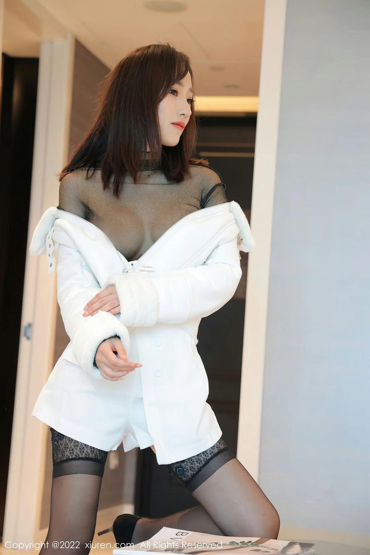 XiuRen 秀人 No.4518 轻纱透明上衣 西门小玉 性感写真 - 23