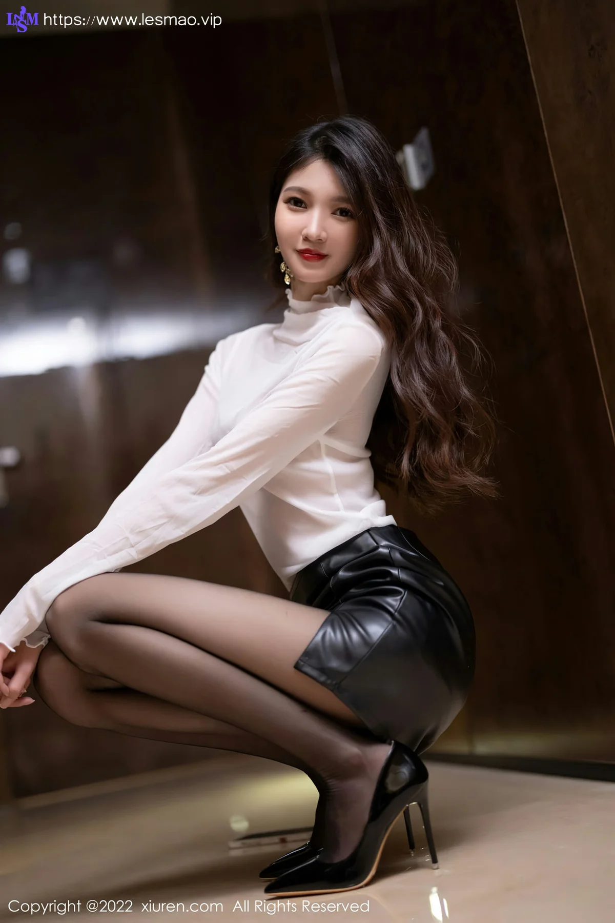 XiuRen 秀人 No.4534 黑色皮短裙 程程程- 性感写真22 - 13