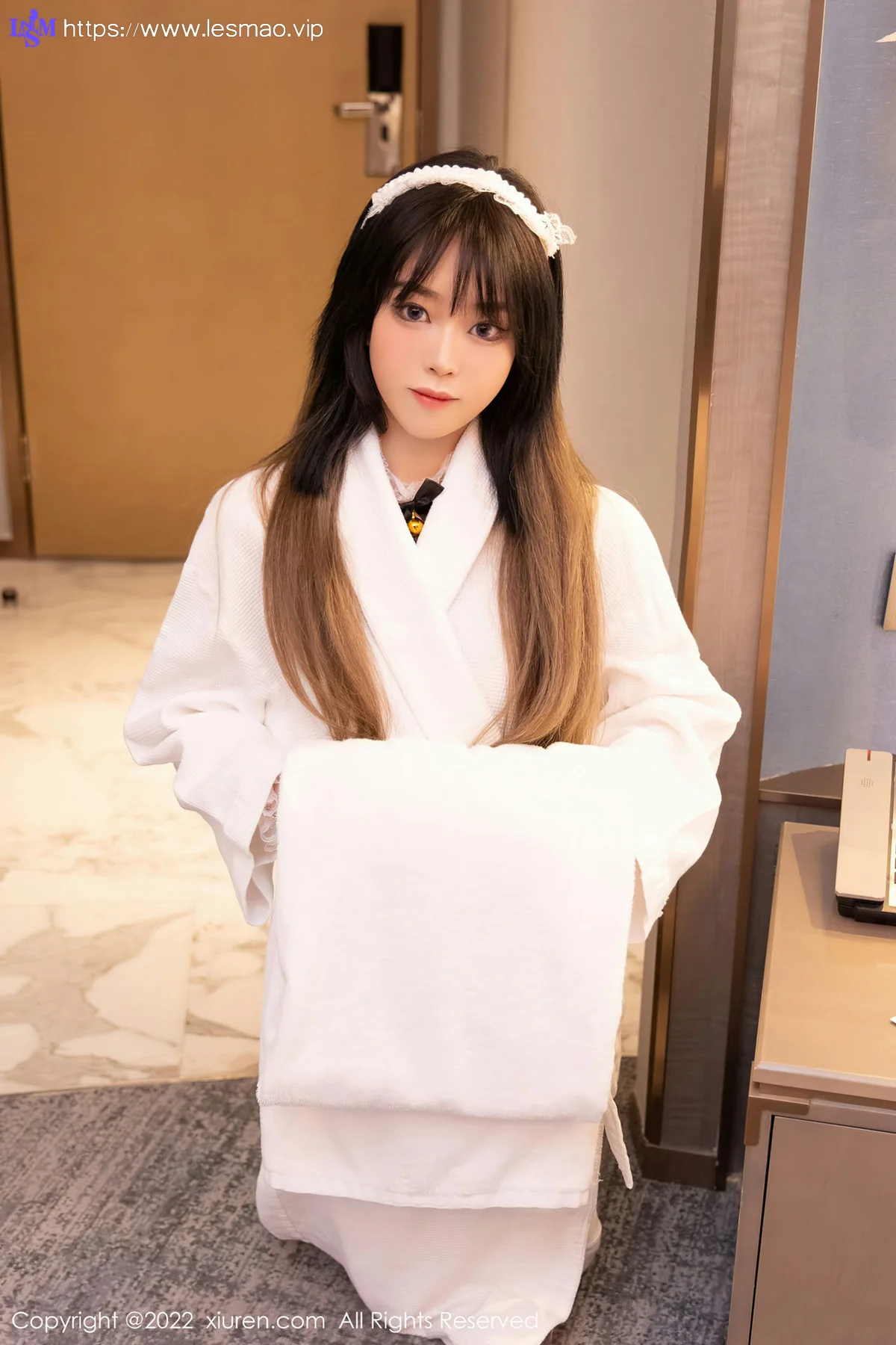 XiuRen 秀人 No.4535 可爱女仆 奶瓶. 性感写真1 - 3