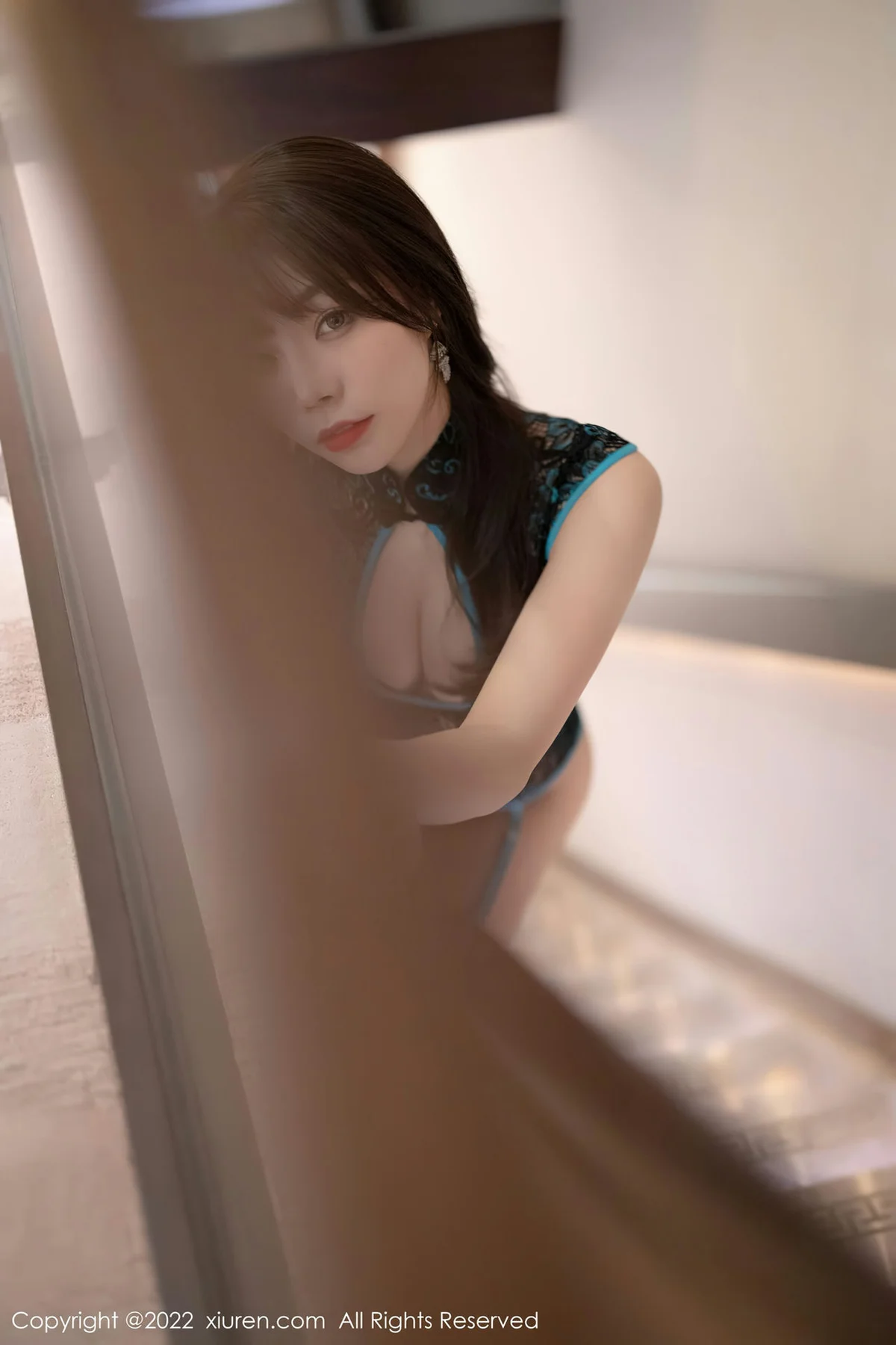 XiuRen 秀人 No.4543 诱人黑丝 芝芝Booty 性感写真1 - 47