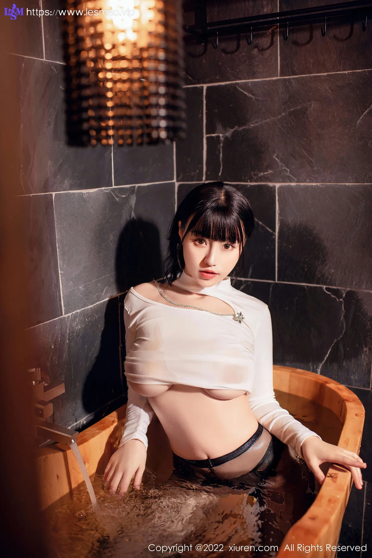 XiuRen 秀人 No.4548 浴室湿身篇 朱可儿Flora 性感写真 - 15
