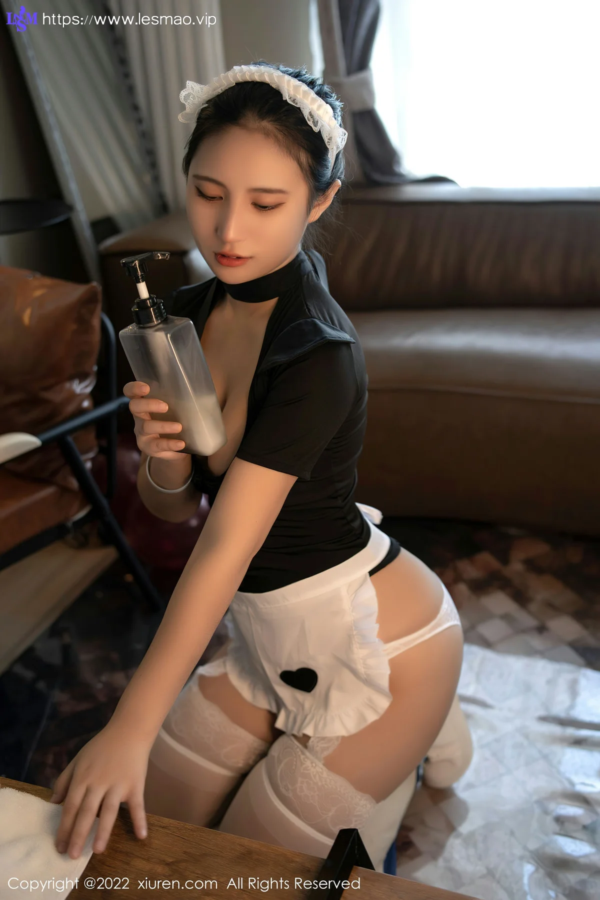 XiuRen 秀人 No.4554 小女仆美模 久久Aimee 22年第一弹写真22 - 29