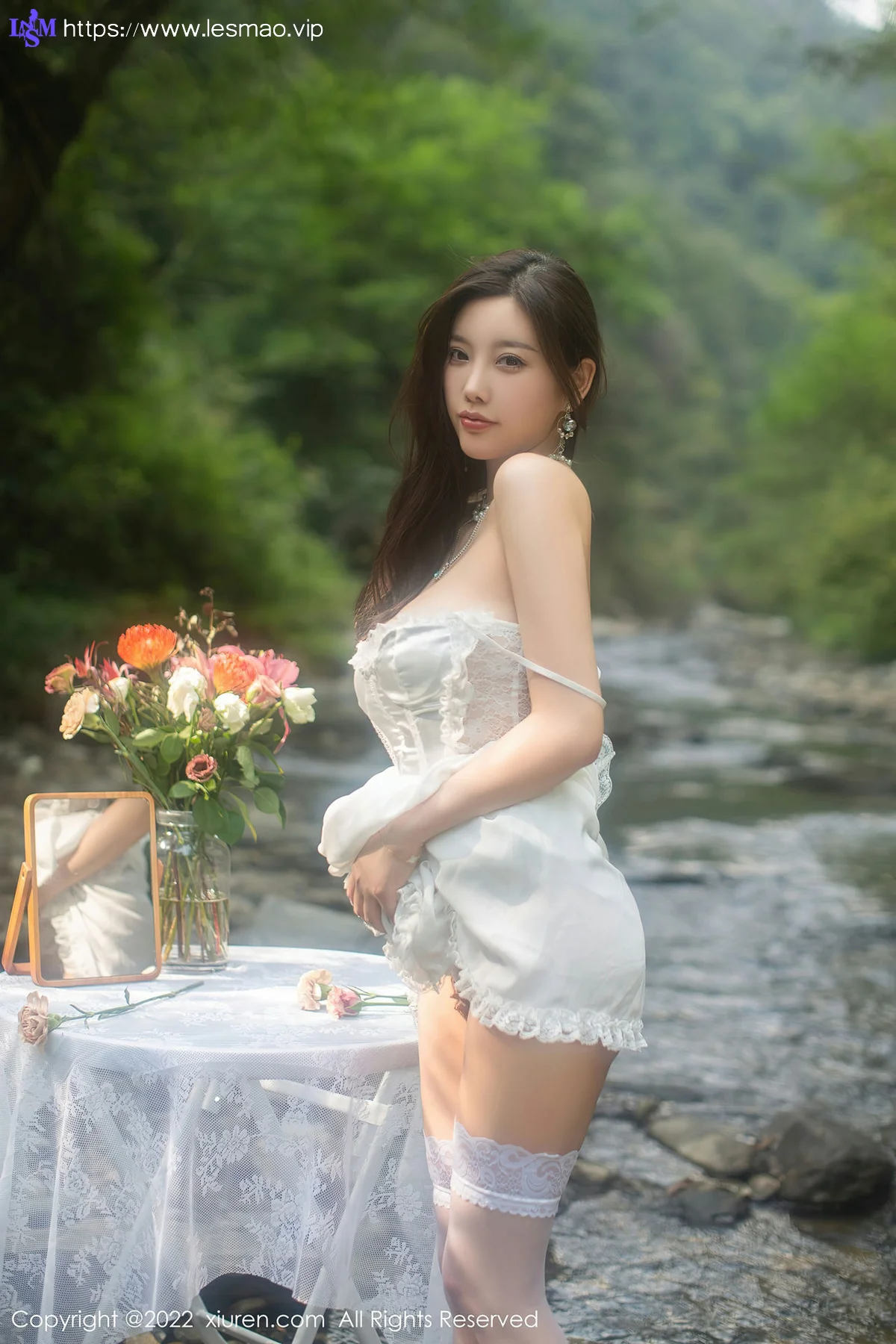 XiuRen 秀人 No.4564 白色丝袜 杨晨晨Yome 私房写真2 - 13