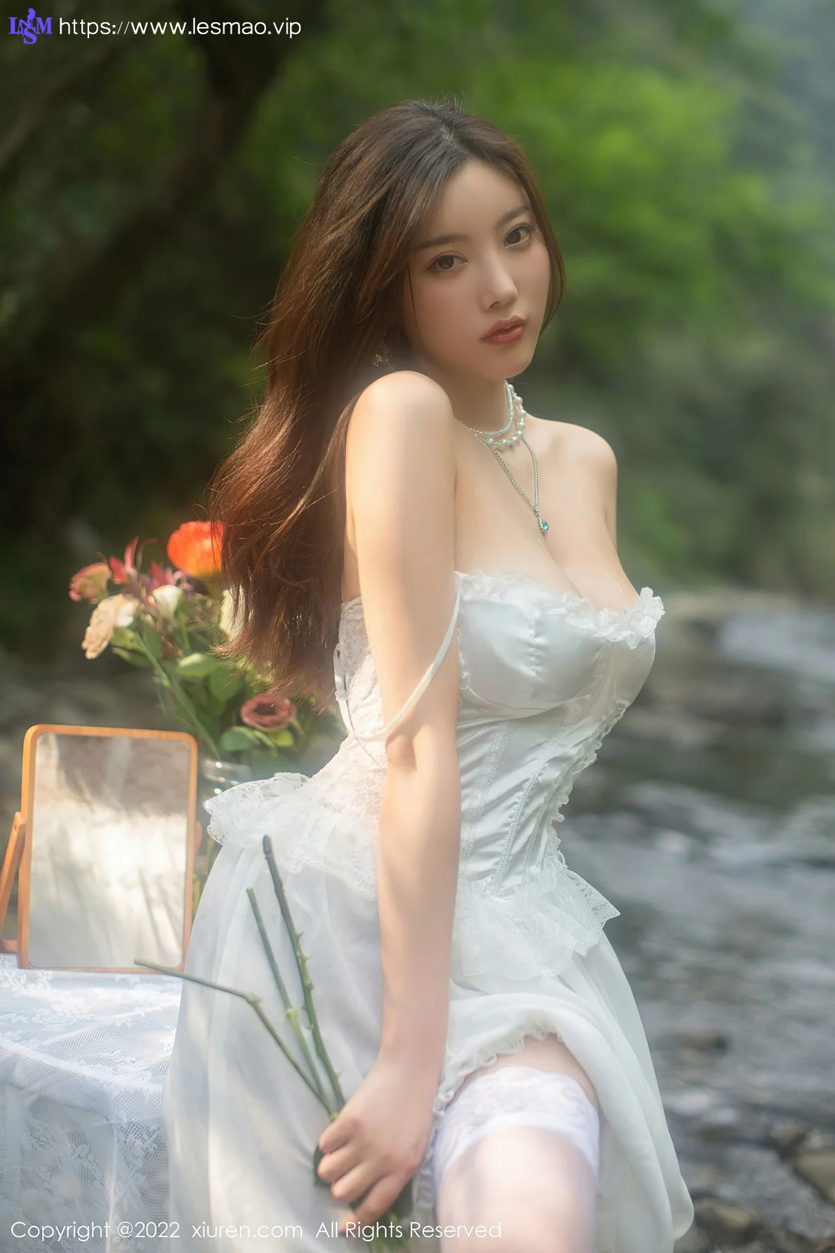XiuRen 秀人 No.4564 白色丝袜 杨晨晨Yome 私房写真2 - 17