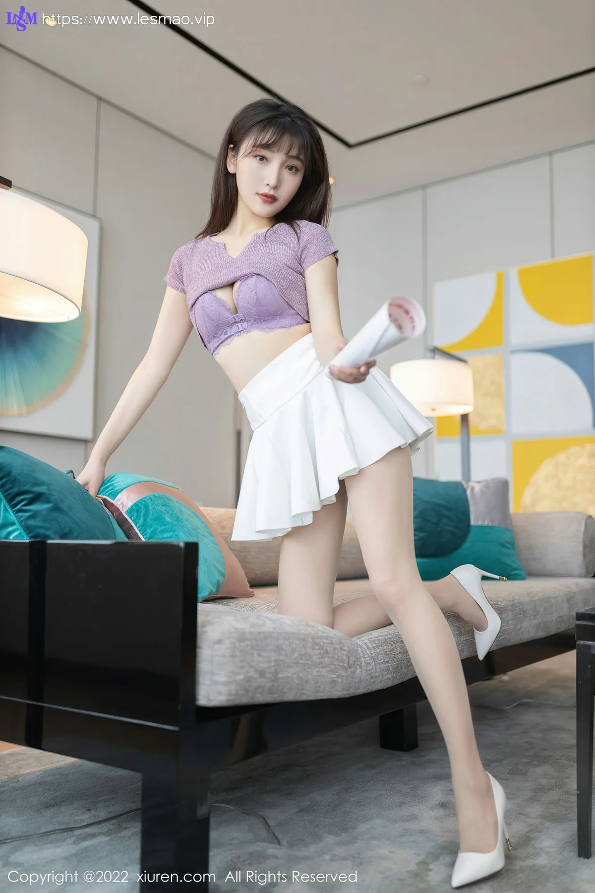 XiuRen 秀人 No.4570 角色扮演 陆萱萱 性感写真1 - 16
