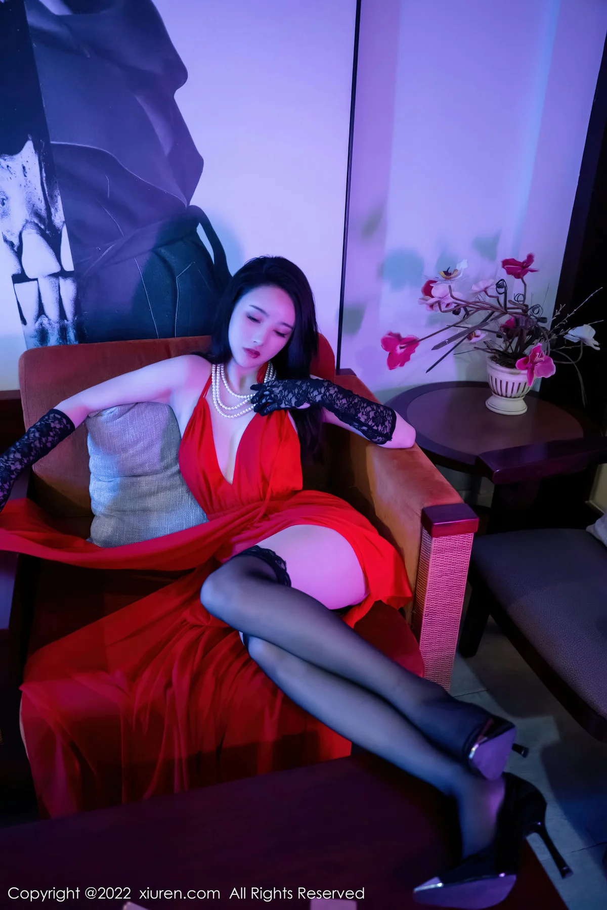 XiuRen 秀人 No.4571 红色连衣长裙 summer宝宝 性感写真3 - 30