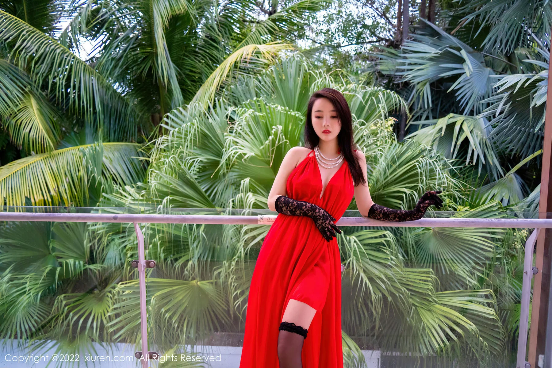 XiuRen 秀人 No.4571 红色连衣长裙 summer宝宝 性感写真3 - 47