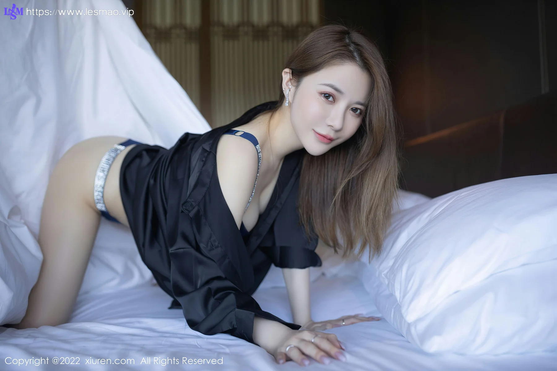 XiuRen 秀人 No.4573 诱人黑丝 鱼子酱Fish 三亚旅拍1 - 56