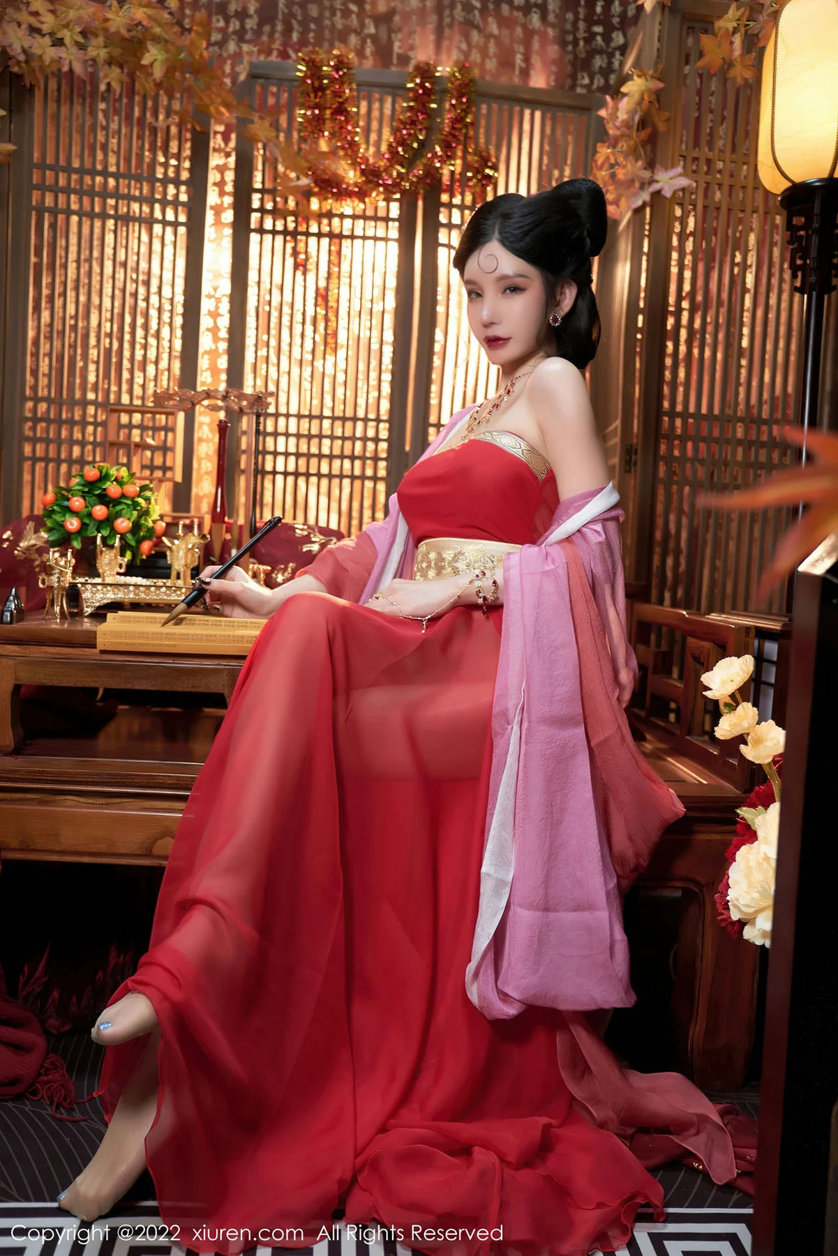 XiuRen 秀人 No.4575 古装服饰装扮 周于希Sally 三亚旅拍111 - 23