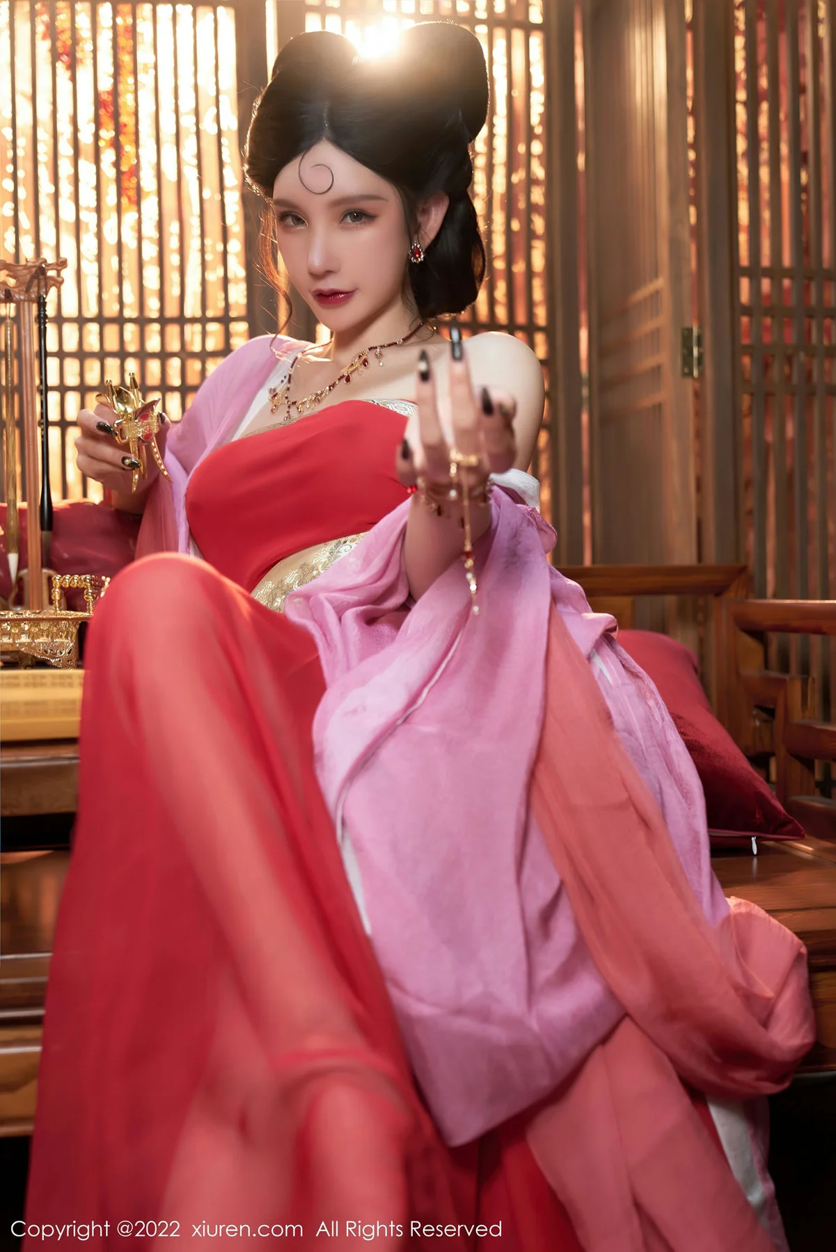 XiuRen 秀人 No.4575 古装服饰装扮 周于希Sally 三亚旅拍111 - 26