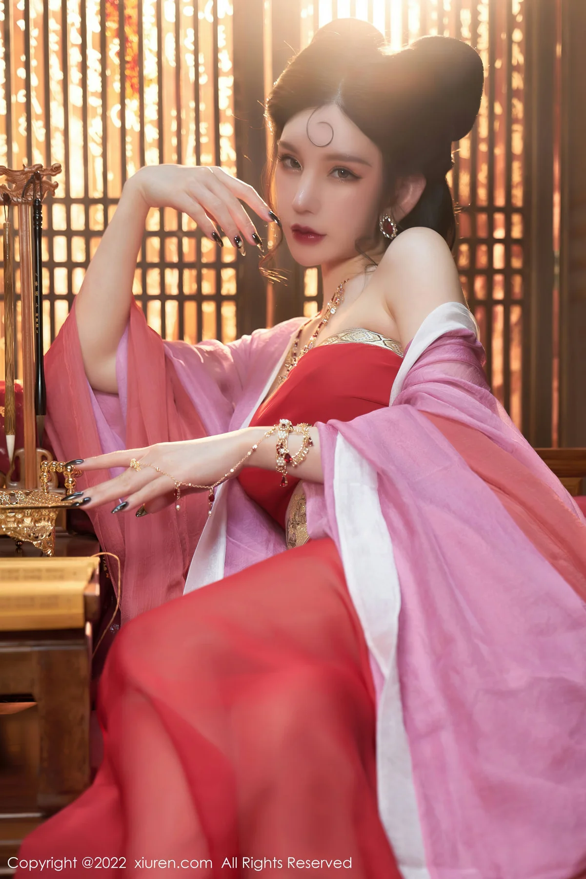 XiuRen 秀人 No.4575 古装服饰装扮 周于希Sally 三亚旅拍111 - 27