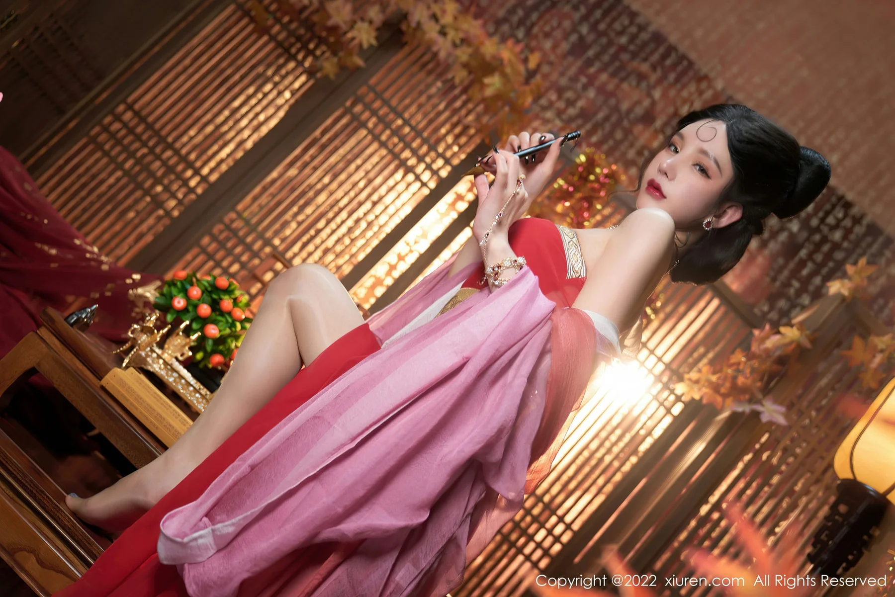 XiuRen 秀人 No.4575 古装服饰装扮 周于希Sally 三亚旅拍111 - 28