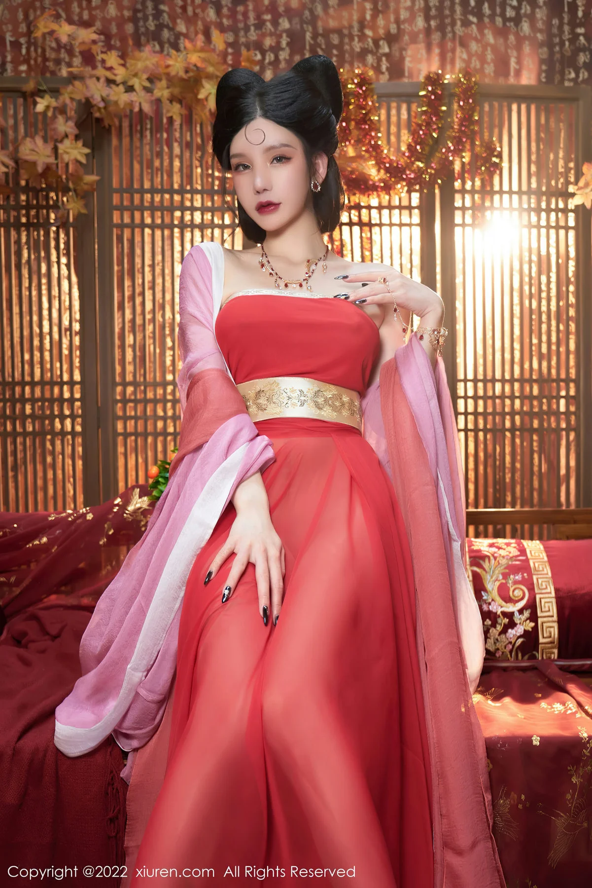 XiuRen 秀人 No.4575 古装服饰装扮 周于希Sally 三亚旅拍111 - 32