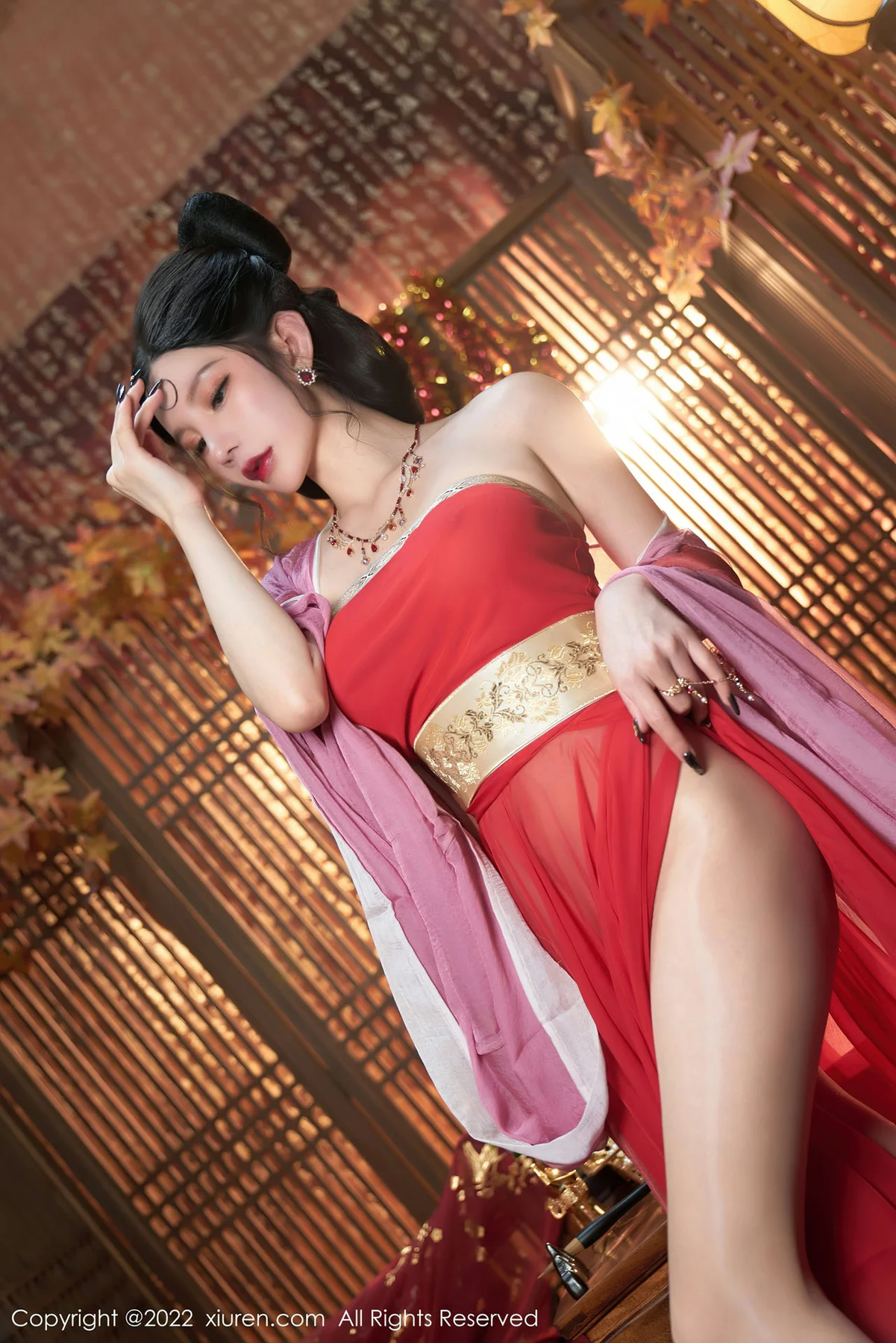 XiuRen 秀人 No.4575 古装服饰装扮 周于希Sally 三亚旅拍111 - 34