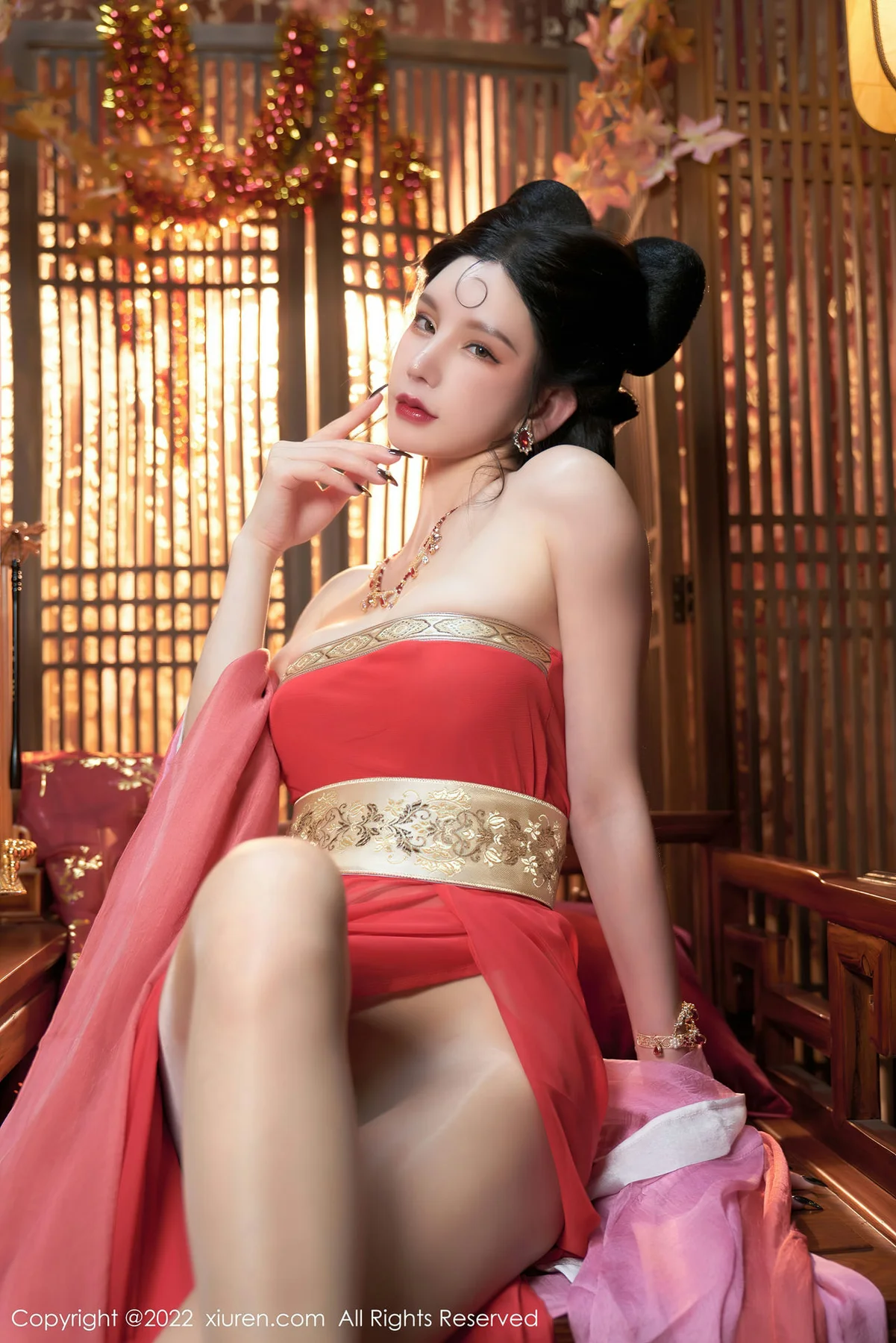 XiuRen 秀人 No.4575 古装服饰装扮 周于希Sally 三亚旅拍111 - 51