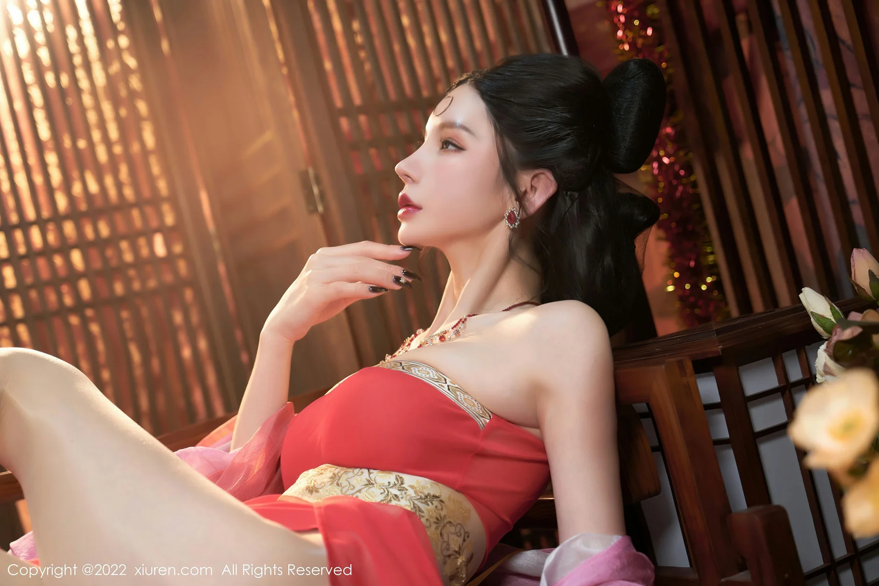 XiuRen 秀人 No.4575 古装服饰装扮 周于希Sally 三亚旅拍111 - 55