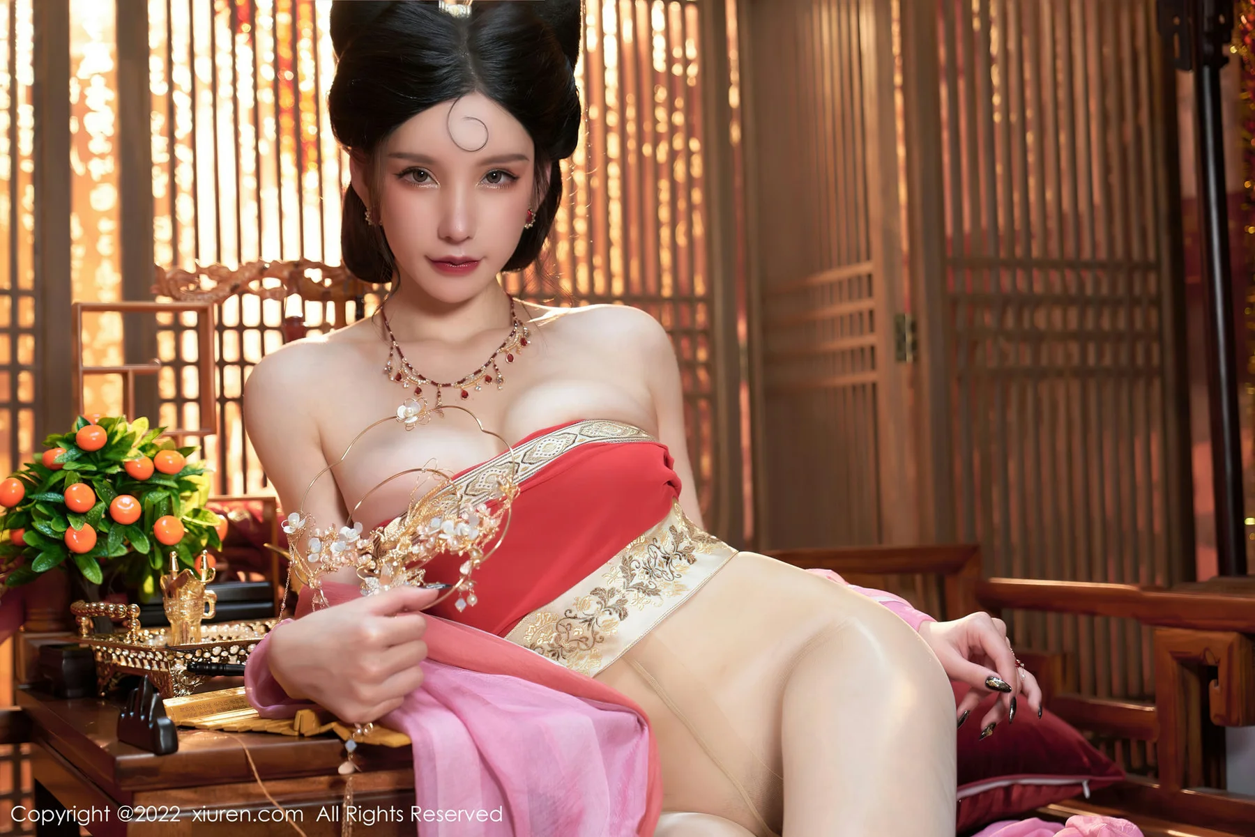 XiuRen 秀人 No.4575 古装服饰装扮 周于希Sally 三亚旅拍111 - 64