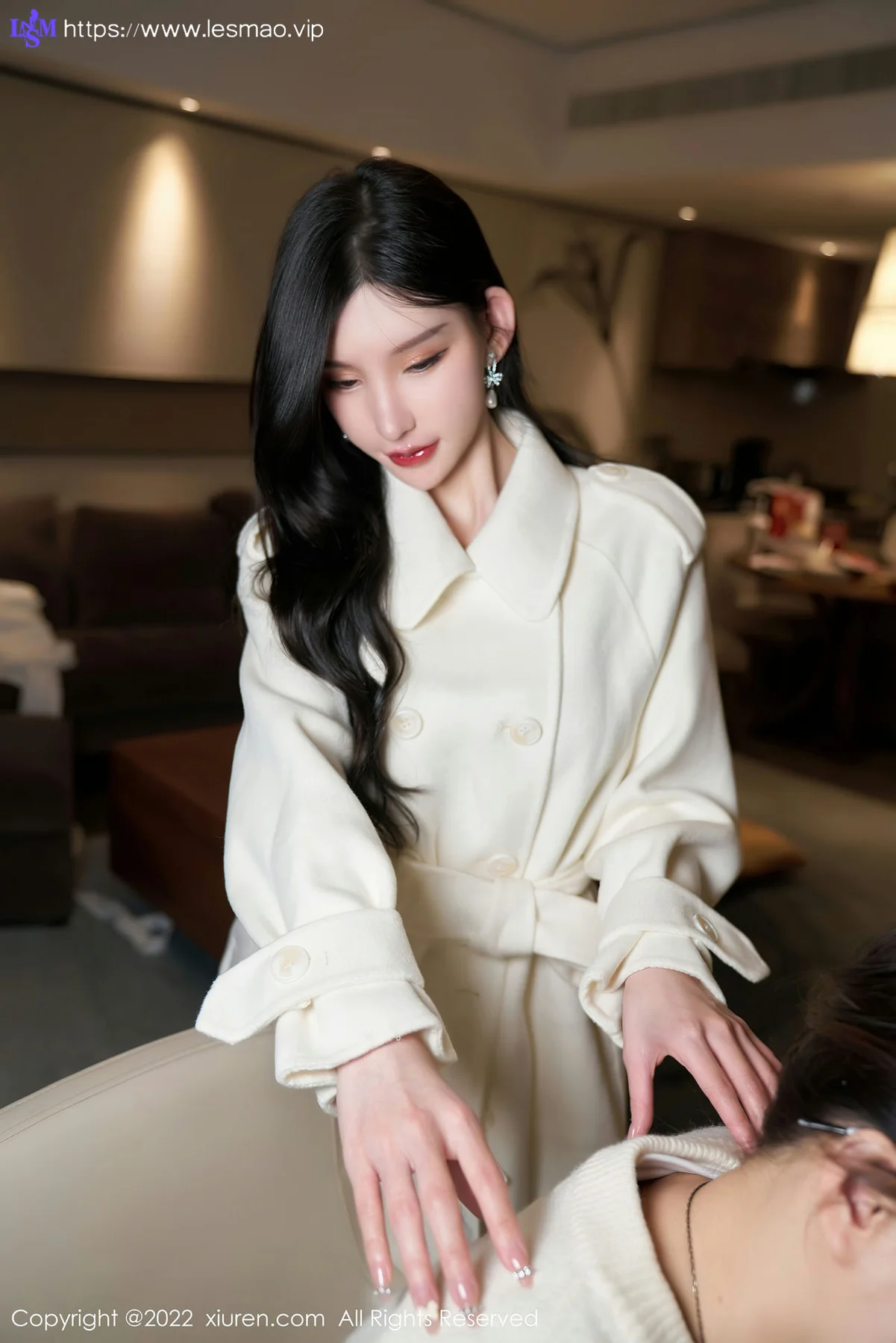 XiuRen 秀人 No.4594 黑色连衣吊裙 周于希Sally 三亚旅拍111 - 13