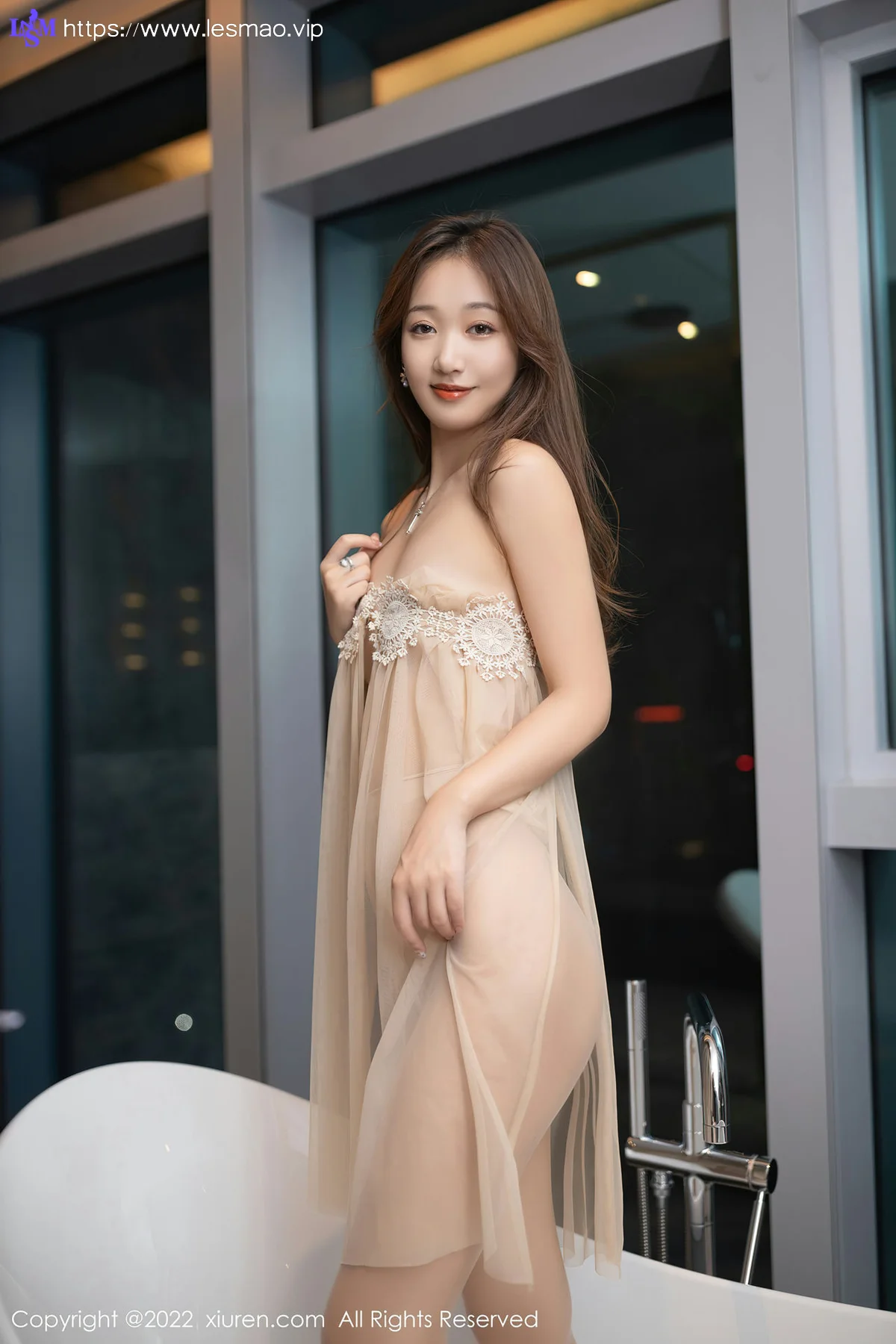 XiuRen 秀人 No.4601 轻透连衣长裙 唐安琪 性感写真11 - 44