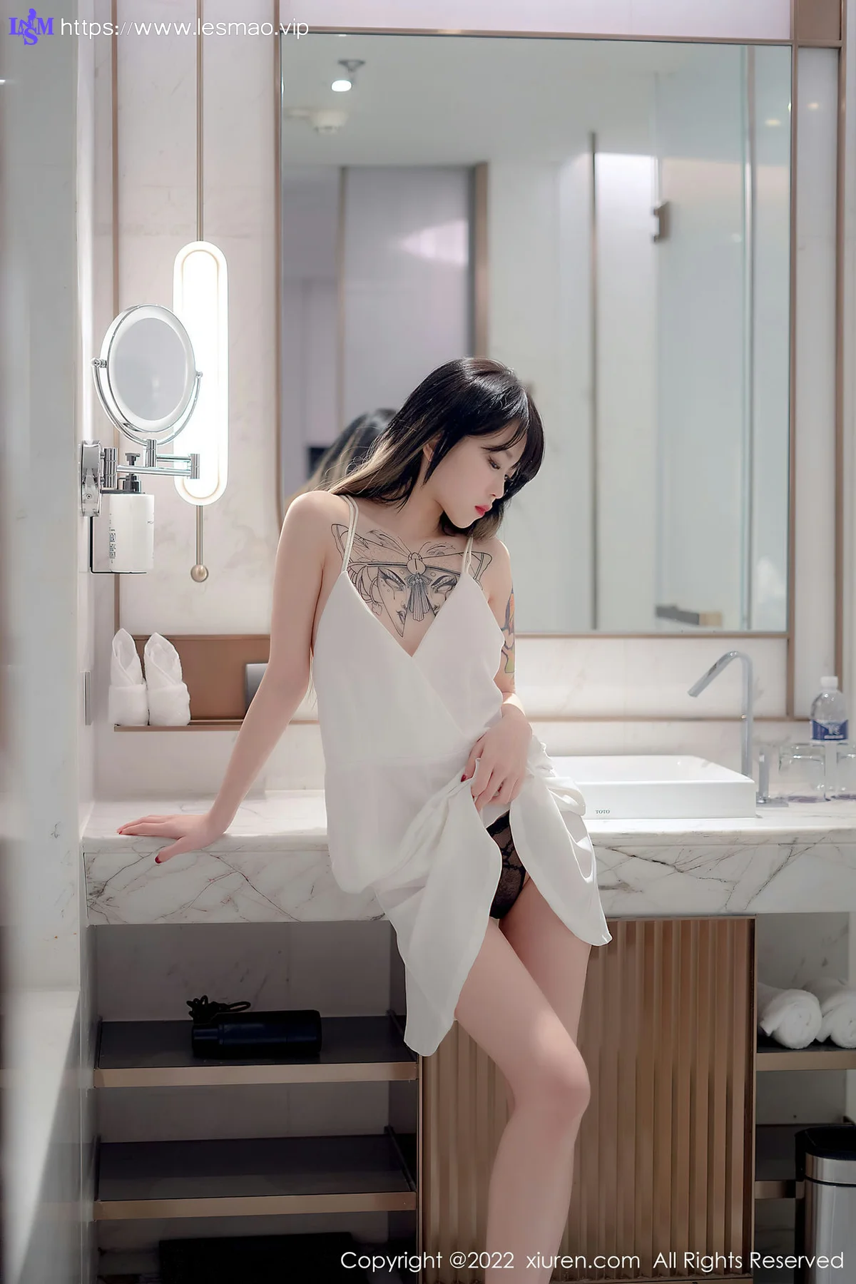 XiuRen 秀人 No.4611 轻透薄纱吊带 奶瓶. 性感写真3 - 31