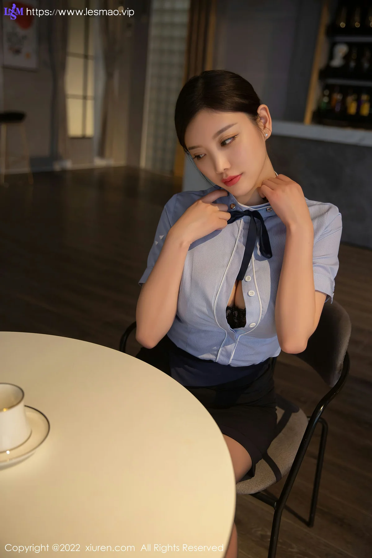XiuRen 秀人 No.4627 角色扮演咖啡店员 杨晨晨Yome 私房写真1 - 13
