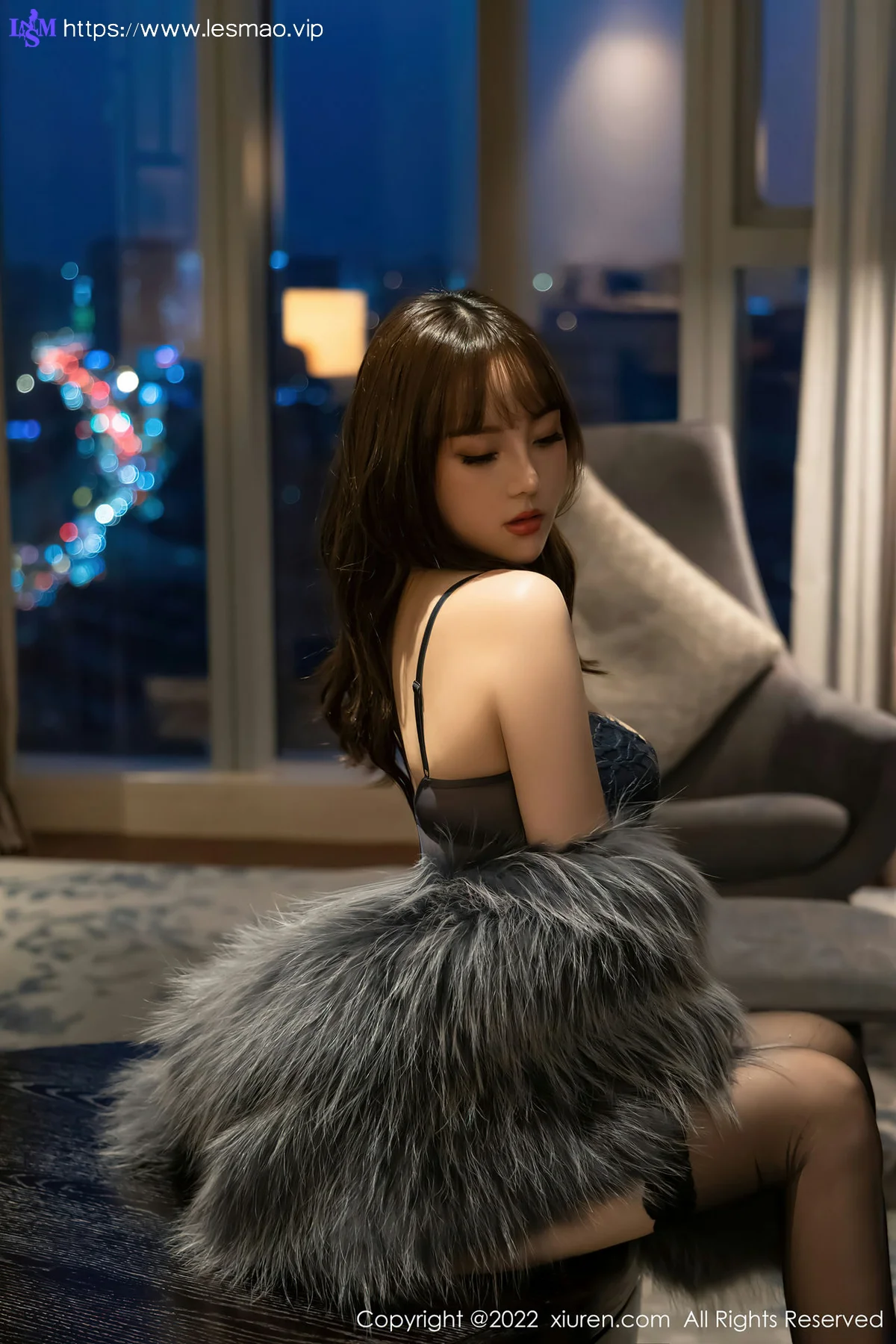 XiuRen 秀人 No.4644 诱人黑丝 豆瓣酱 性感写真1 - 18