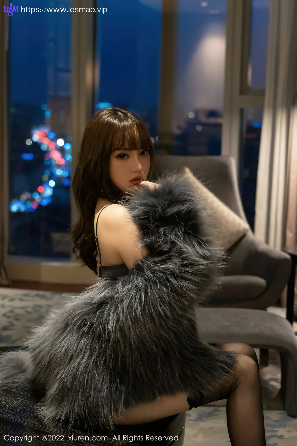 XiuRen 秀人 No.4644 诱人黑丝 豆瓣酱 性感写真1 - 19