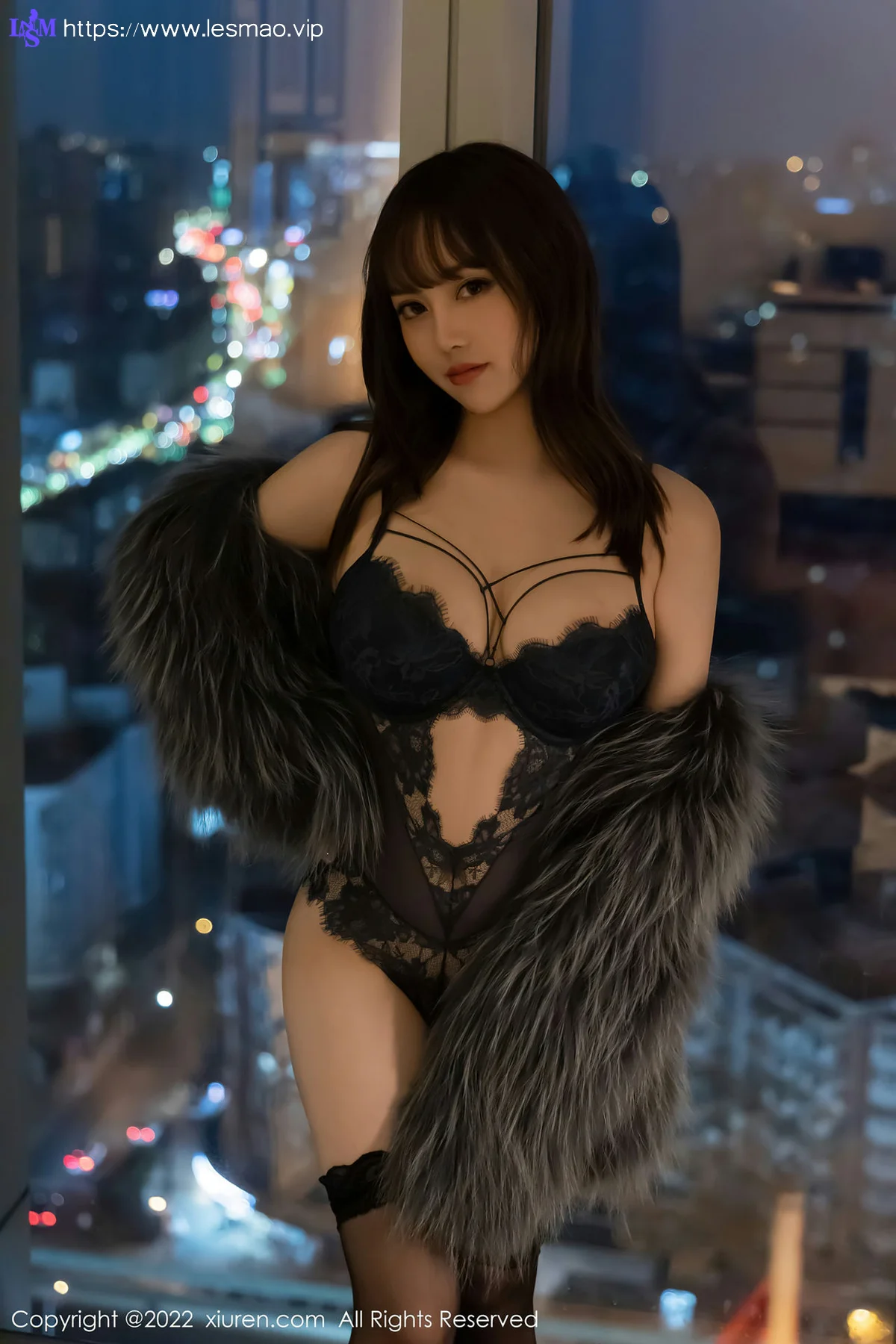 XiuRen 秀人 No.4644 诱人黑丝 豆瓣酱 性感写真1 - 24