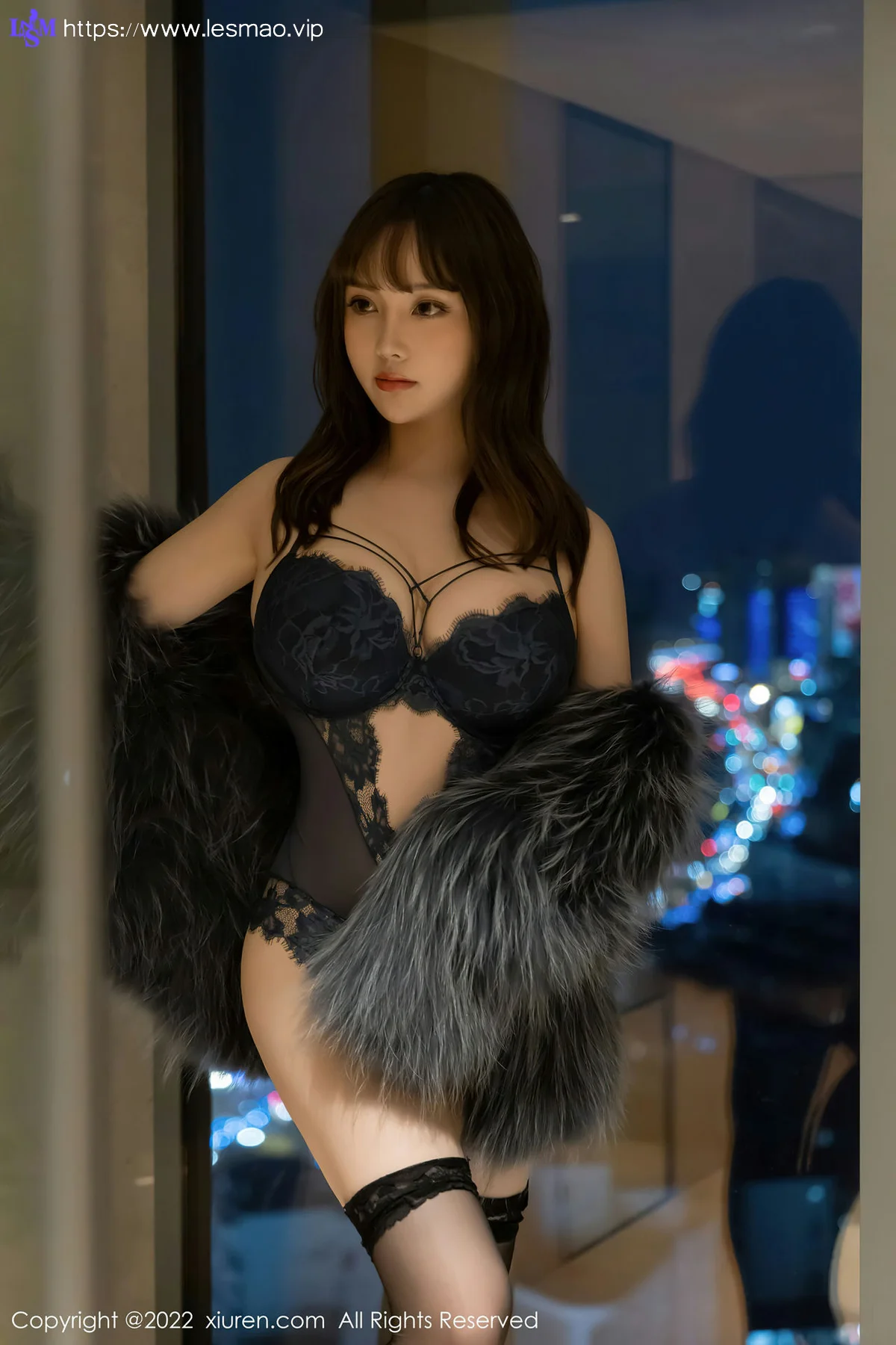 XiuRen 秀人 No.4644 诱人黑丝 豆瓣酱 性感写真1 - 30
