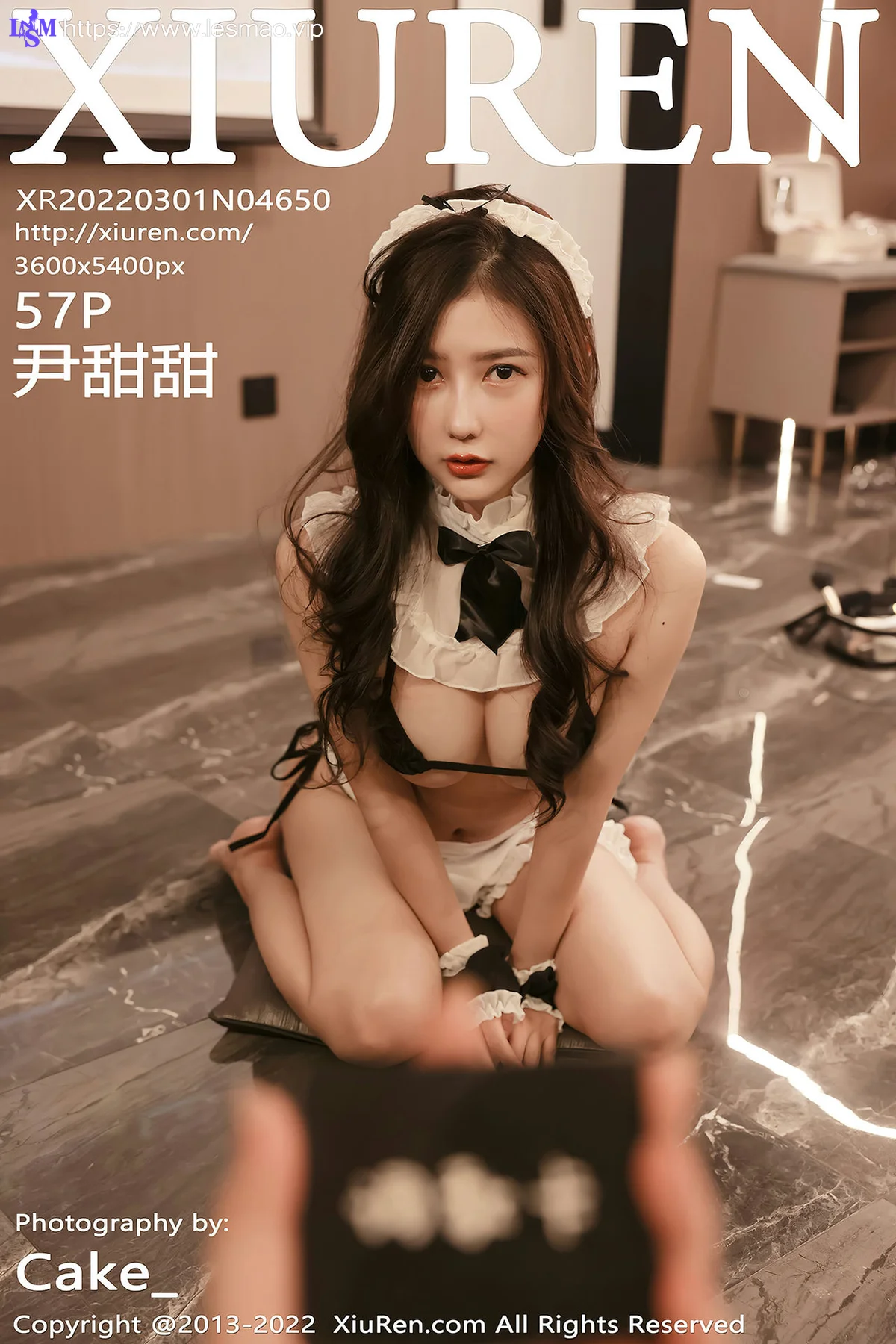 XiuRen 秀人 No.4650 黑色女仆装 尹甜甜 性感写真33 - 58