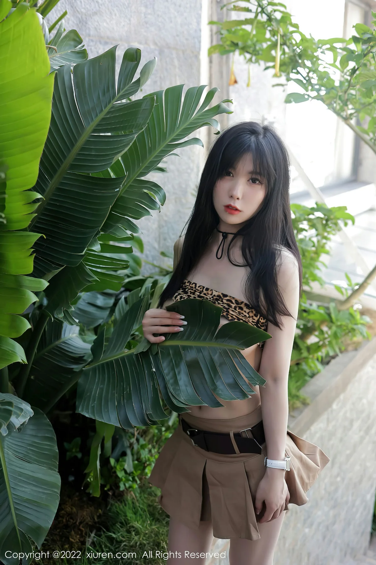 XiuRen 秀人 No.4715 美腿短裙 李雅柔182CM 大理旅拍 - 26