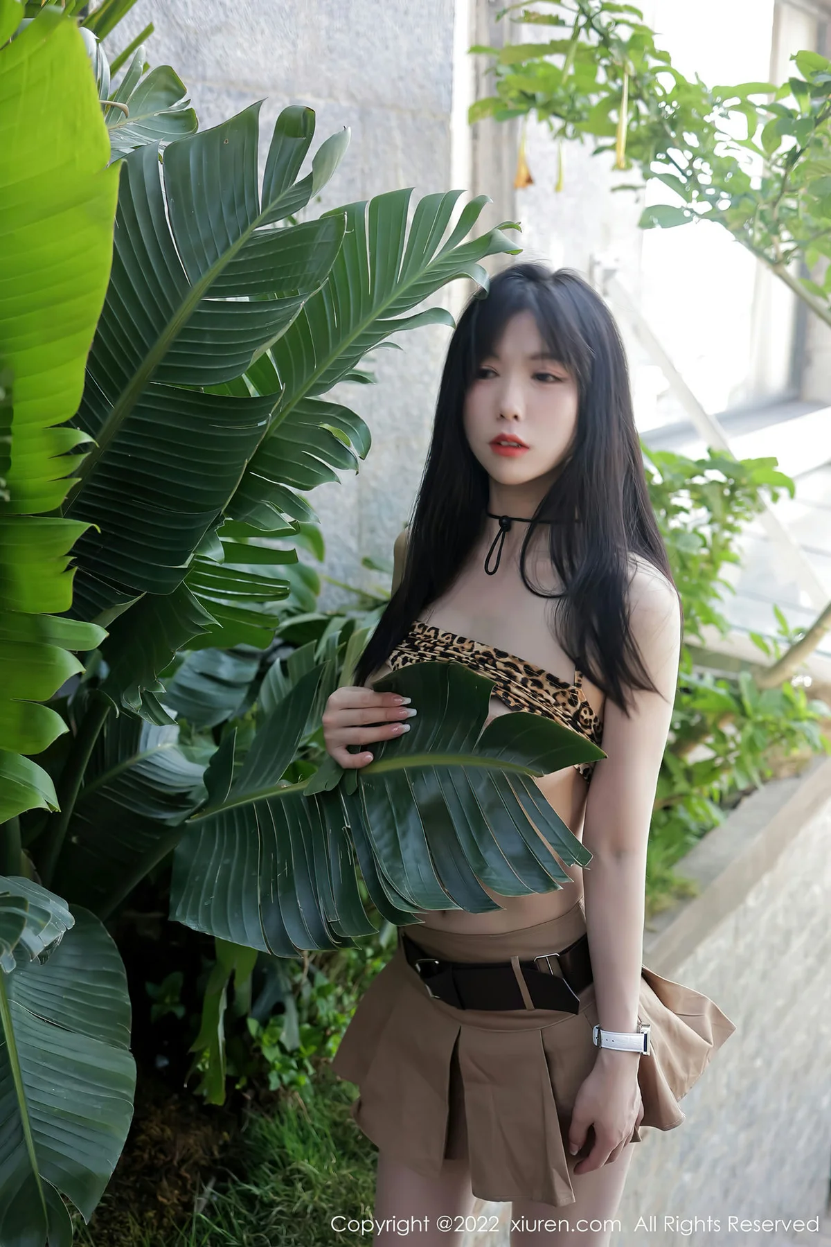 XiuRen 秀人 No.4715 美腿短裙 李雅柔182CM 大理旅拍 - 27