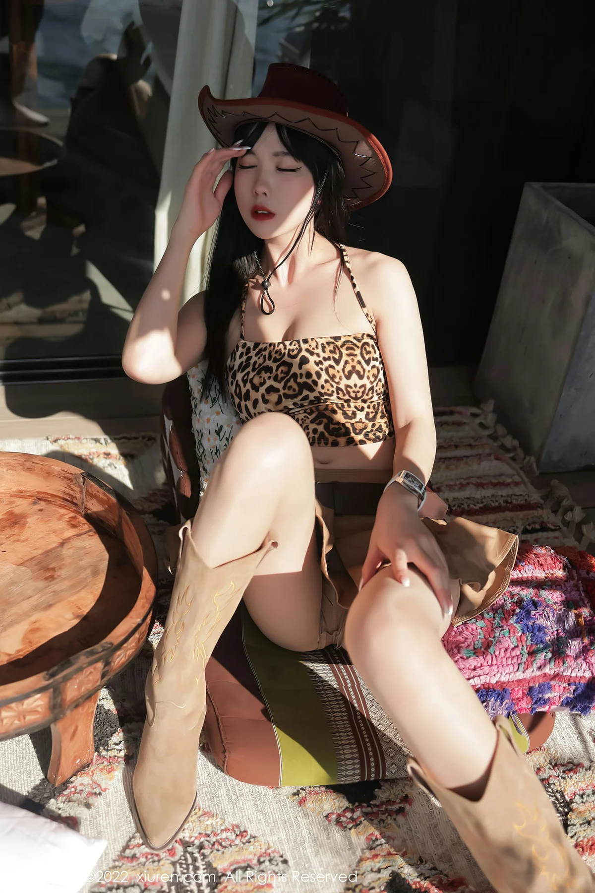 XiuRen 秀人 No.4715 美腿短裙 李雅柔182CM 大理旅拍 - 41