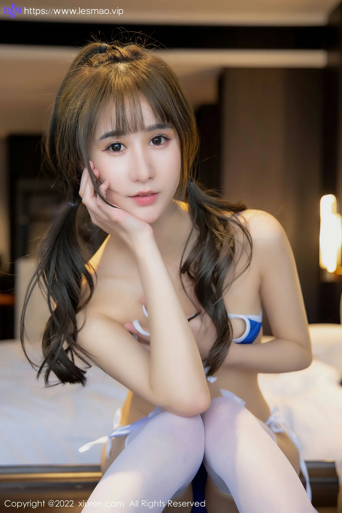 XiuRen 秀人 No.4726 蓝色内衣 小果冻儿 性感写真11 - 67