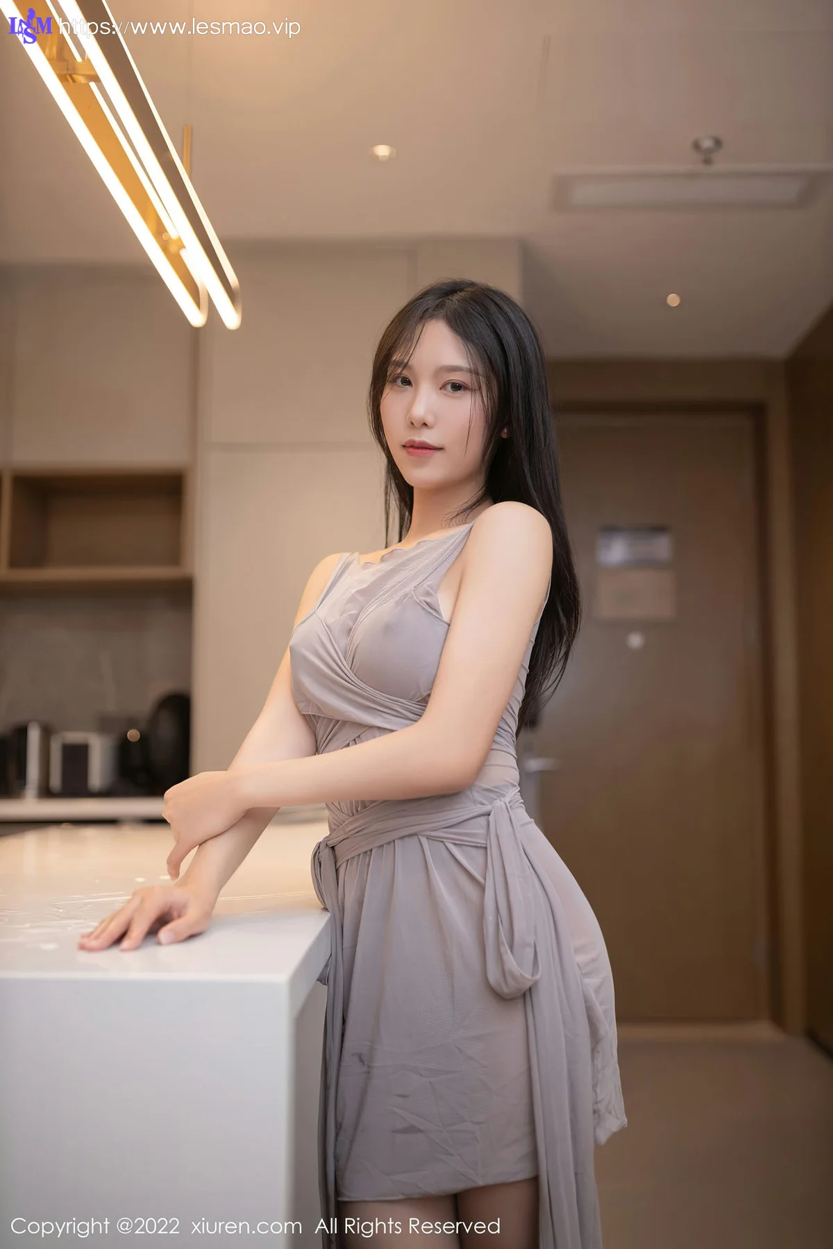 XiuRen 秀人 No.4727 灰色丝袜 利世 性感写真1 - 51