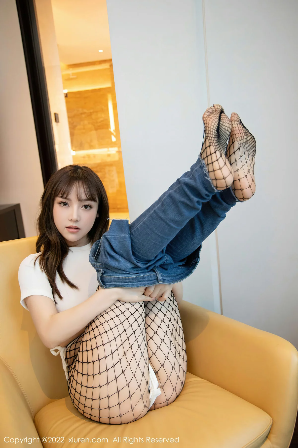 XiuRen 秀人 No.4729 轻透收身上衣 豆瓣酱 性感写真1 - 39