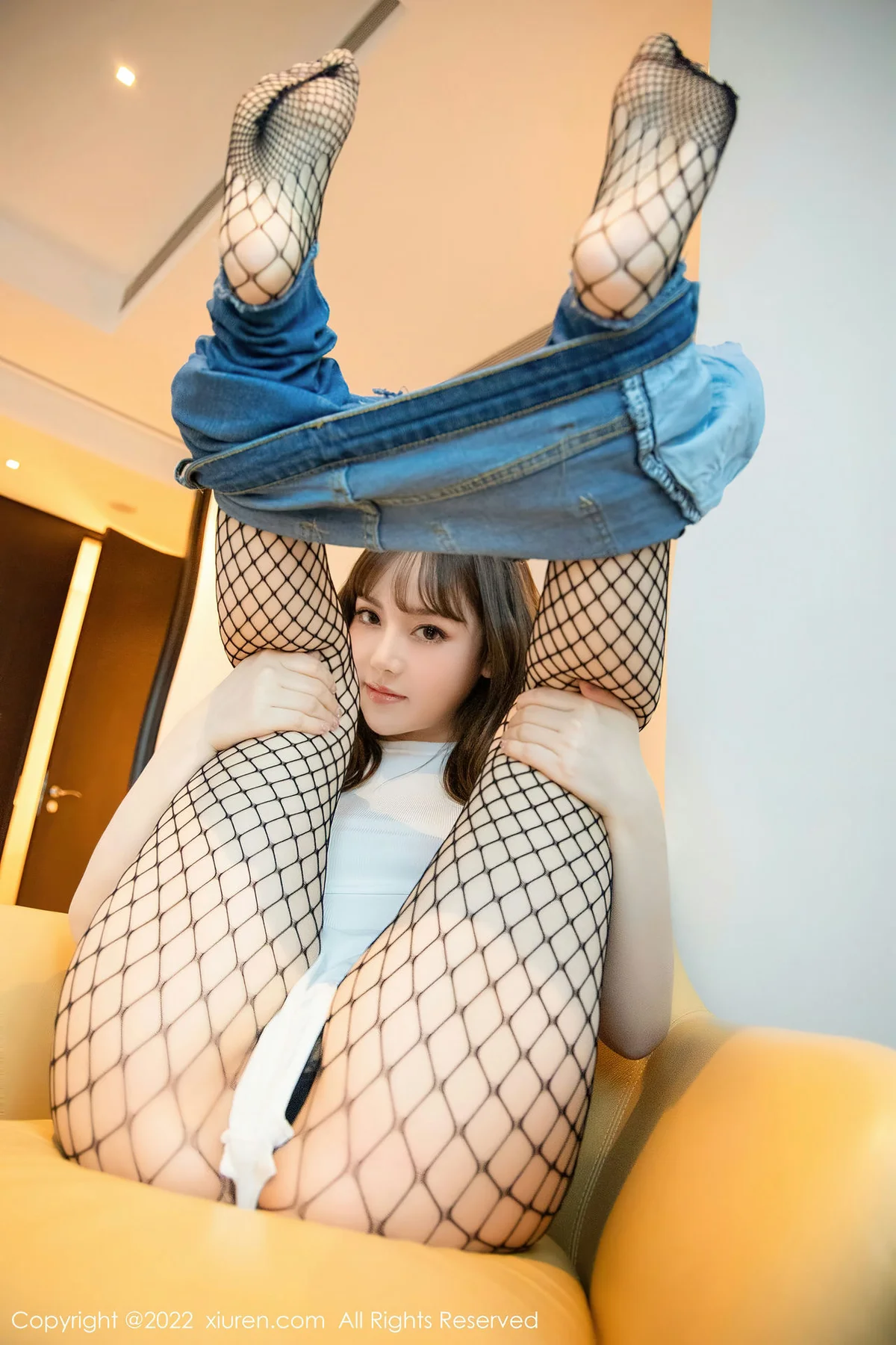 XiuRen 秀人 No.4729 轻透收身上衣 豆瓣酱 性感写真1 - 42