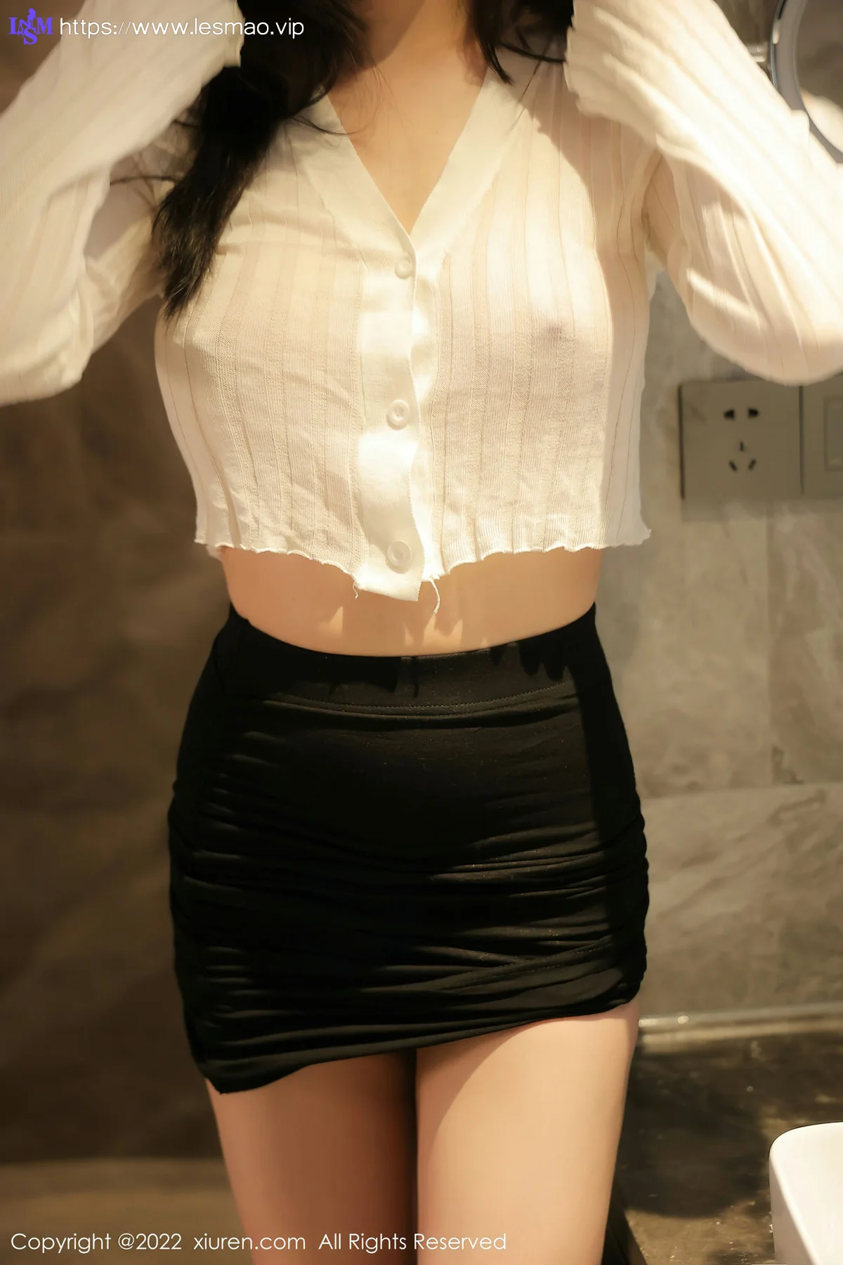 XiuRen 秀人 No.4737 轻透薄纱上衣 顾乔楠Cora 性感写真1 - 18